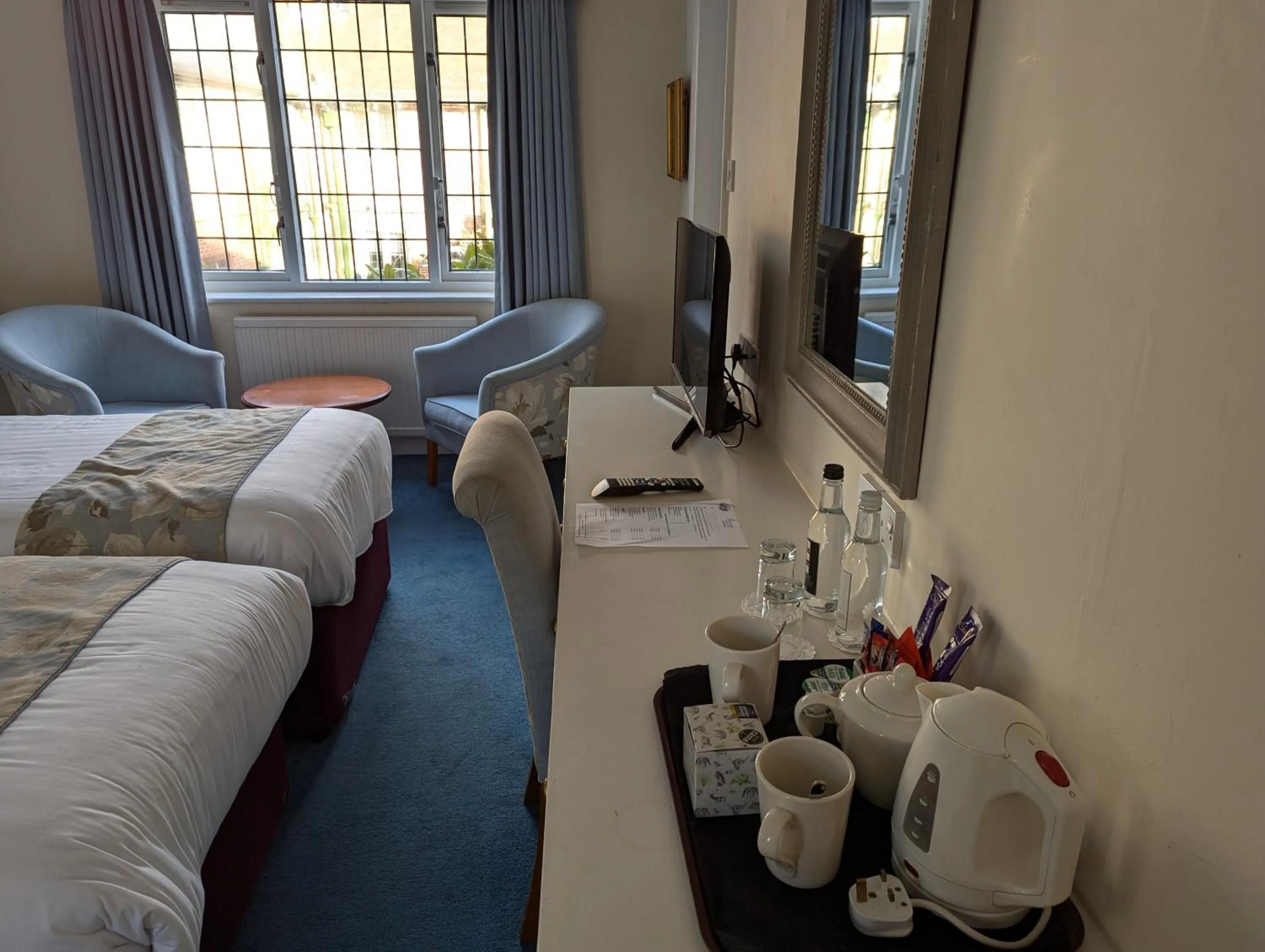 Bed in Passford House Hotel