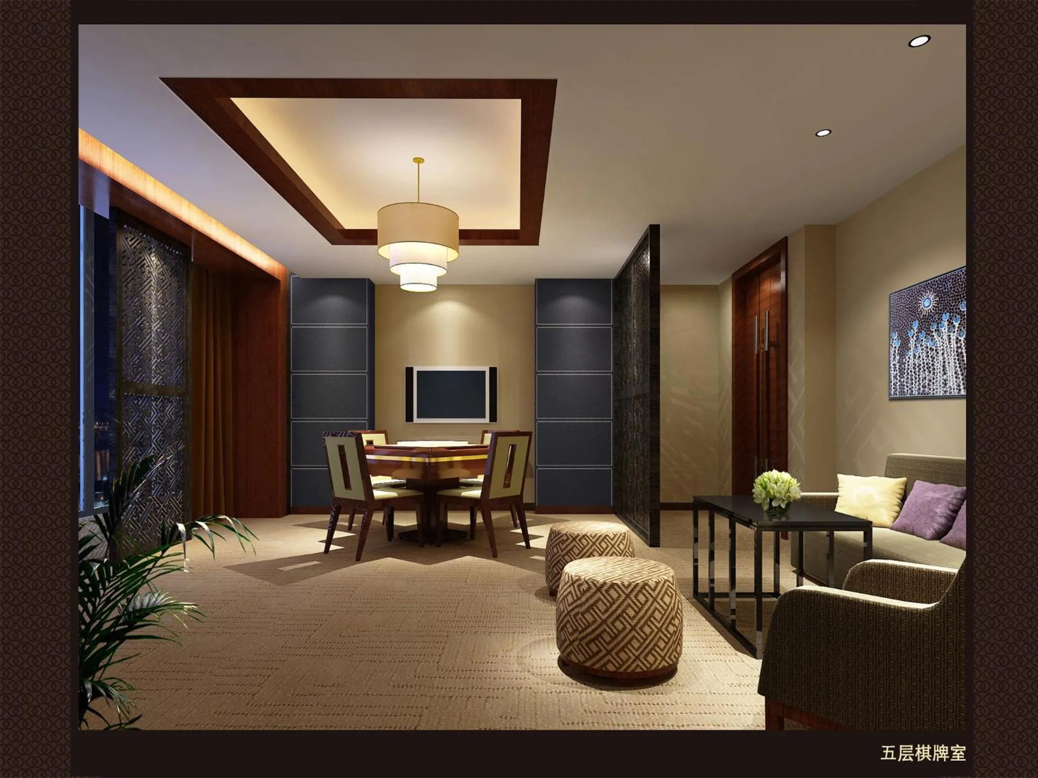 Living room in Grand Skylight International Hotel Ganzhou Chang Zhen Avenue