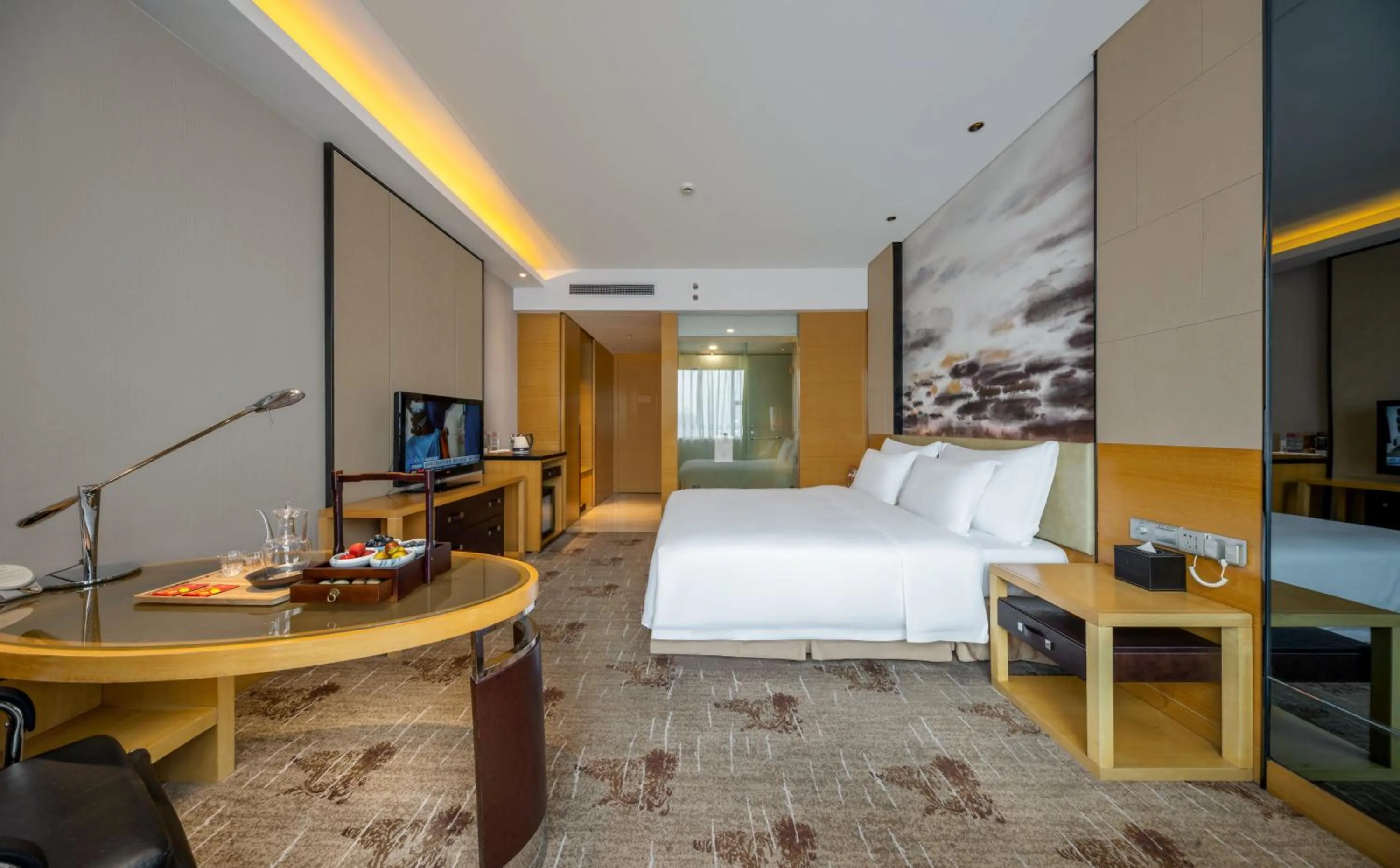 Property building, Bed in Grand Skylight International Hotel Ganzhou Chang Zhen Avenue