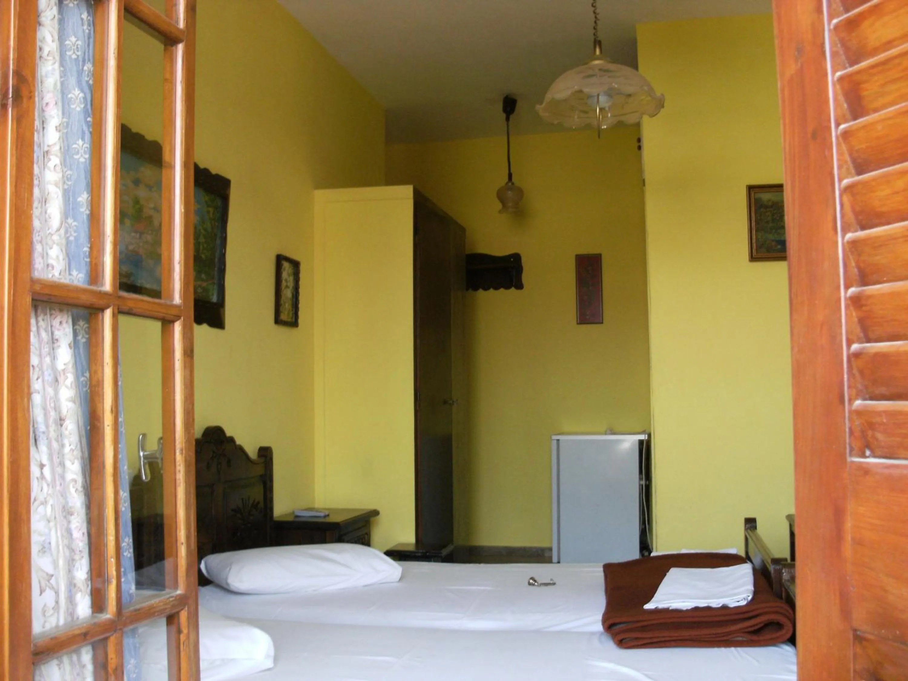 Bed in Katerina Hotel