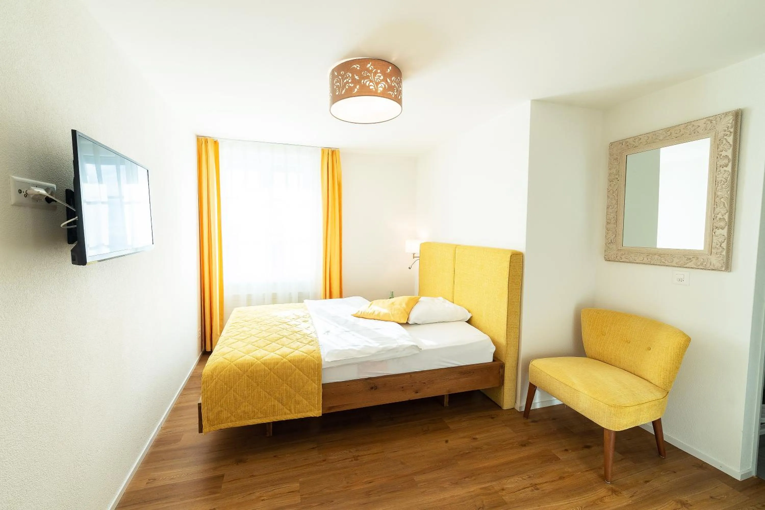 Bed in Hotel & Restaurant Hasenstrick