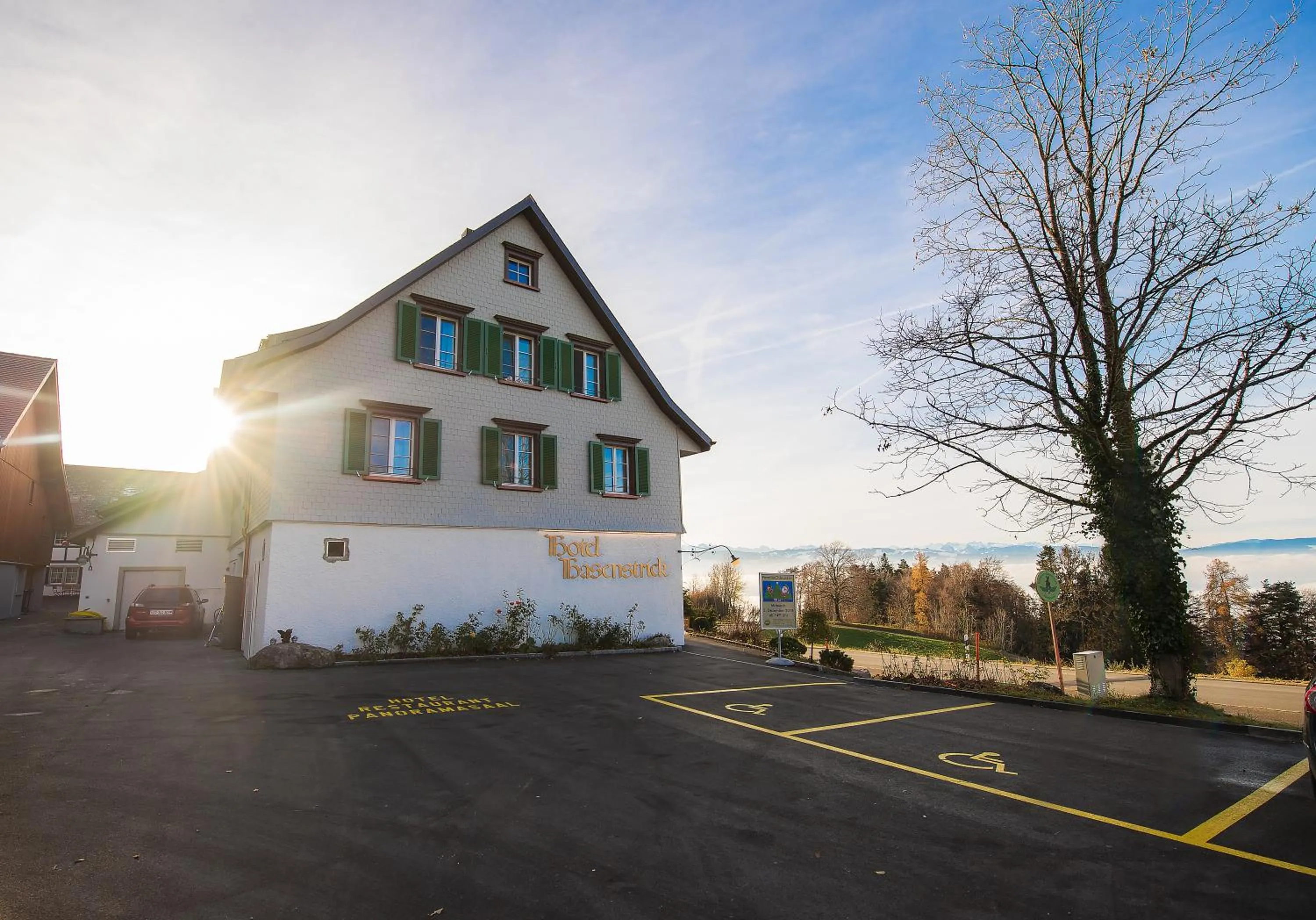 Property building in Hotel & Restaurant Hasenstrick