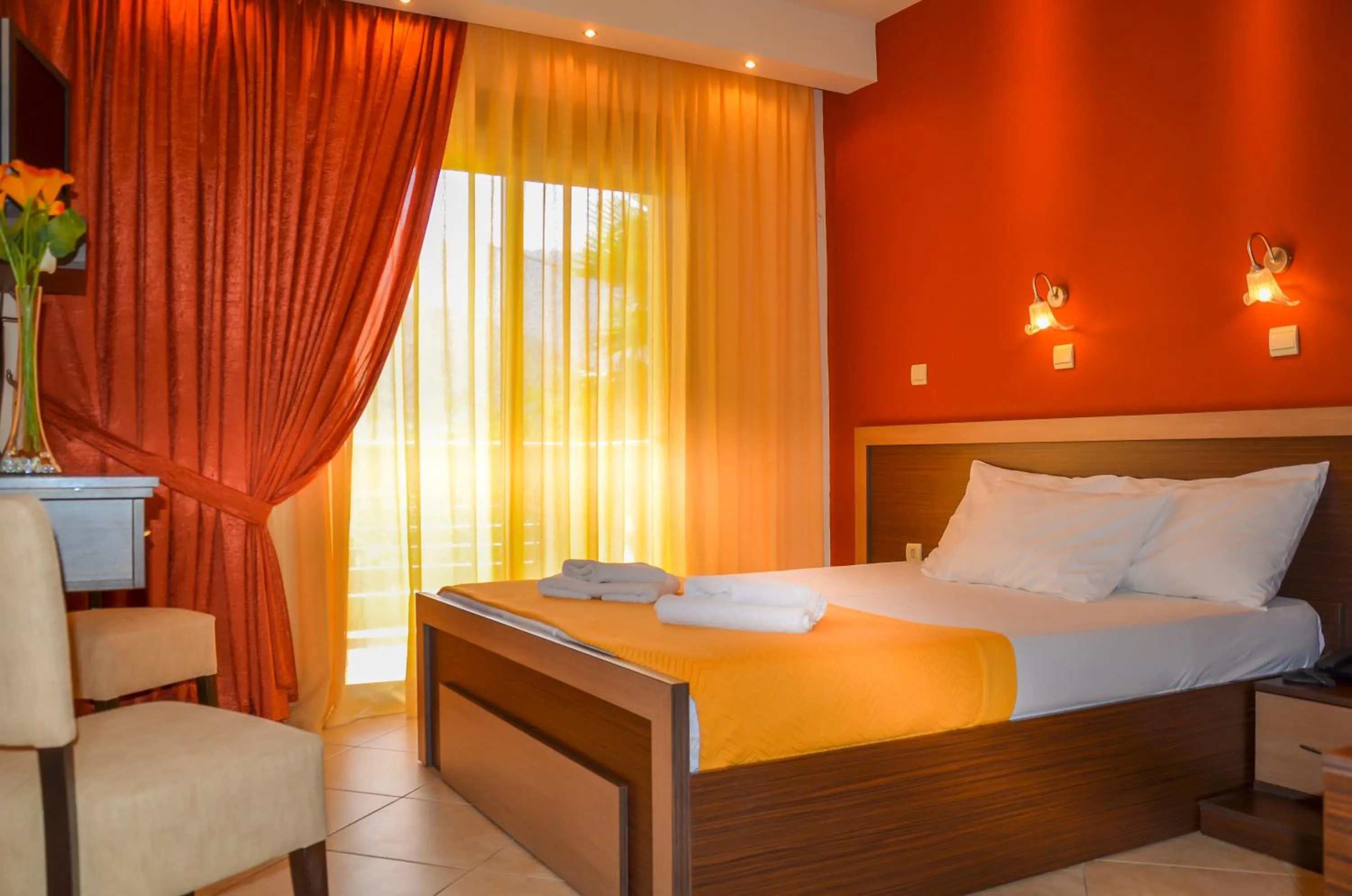 Bedroom, Bed in Kladis Club Holidays