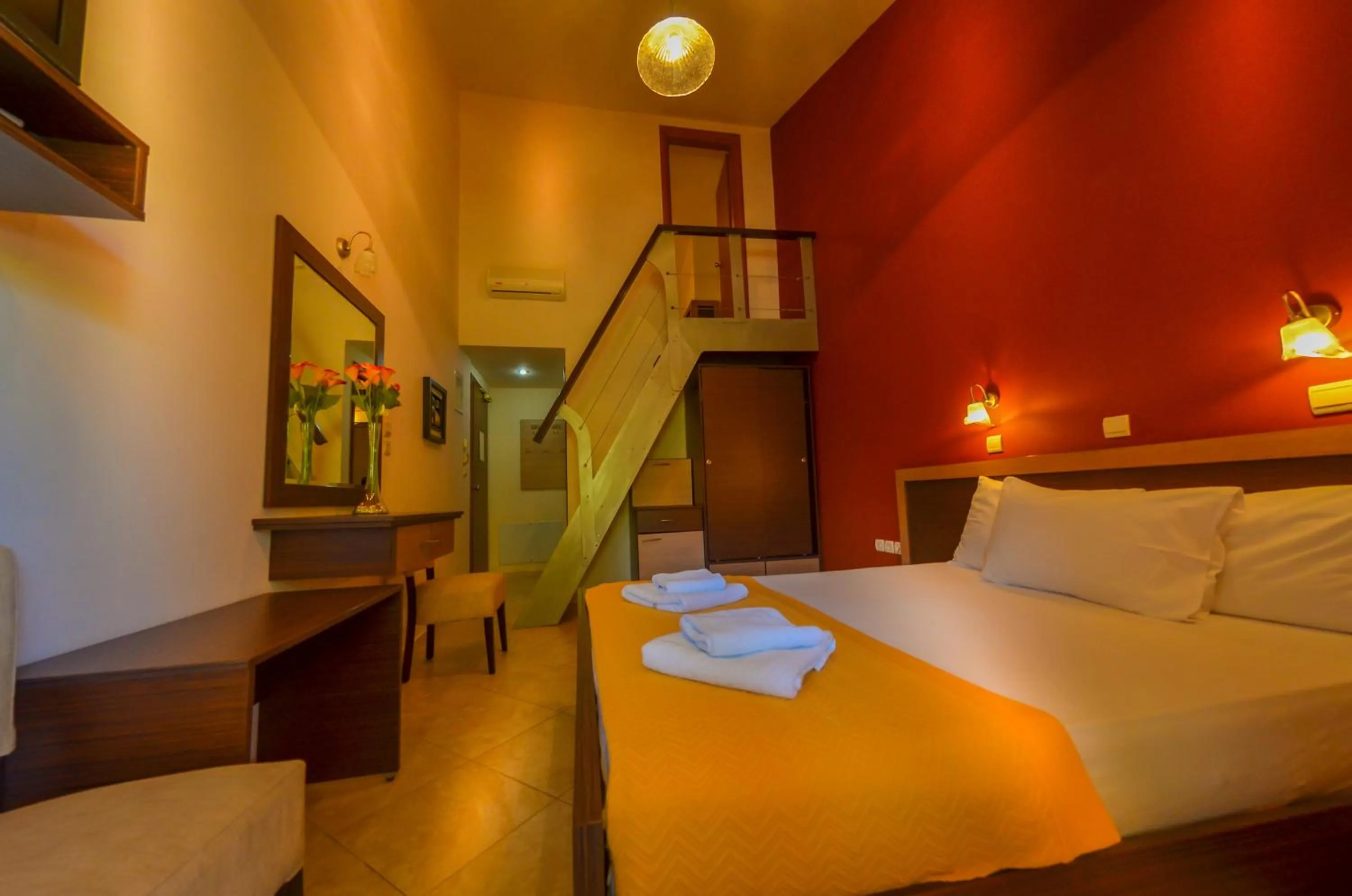 Bedroom, Bed in Kladis Club Holidays