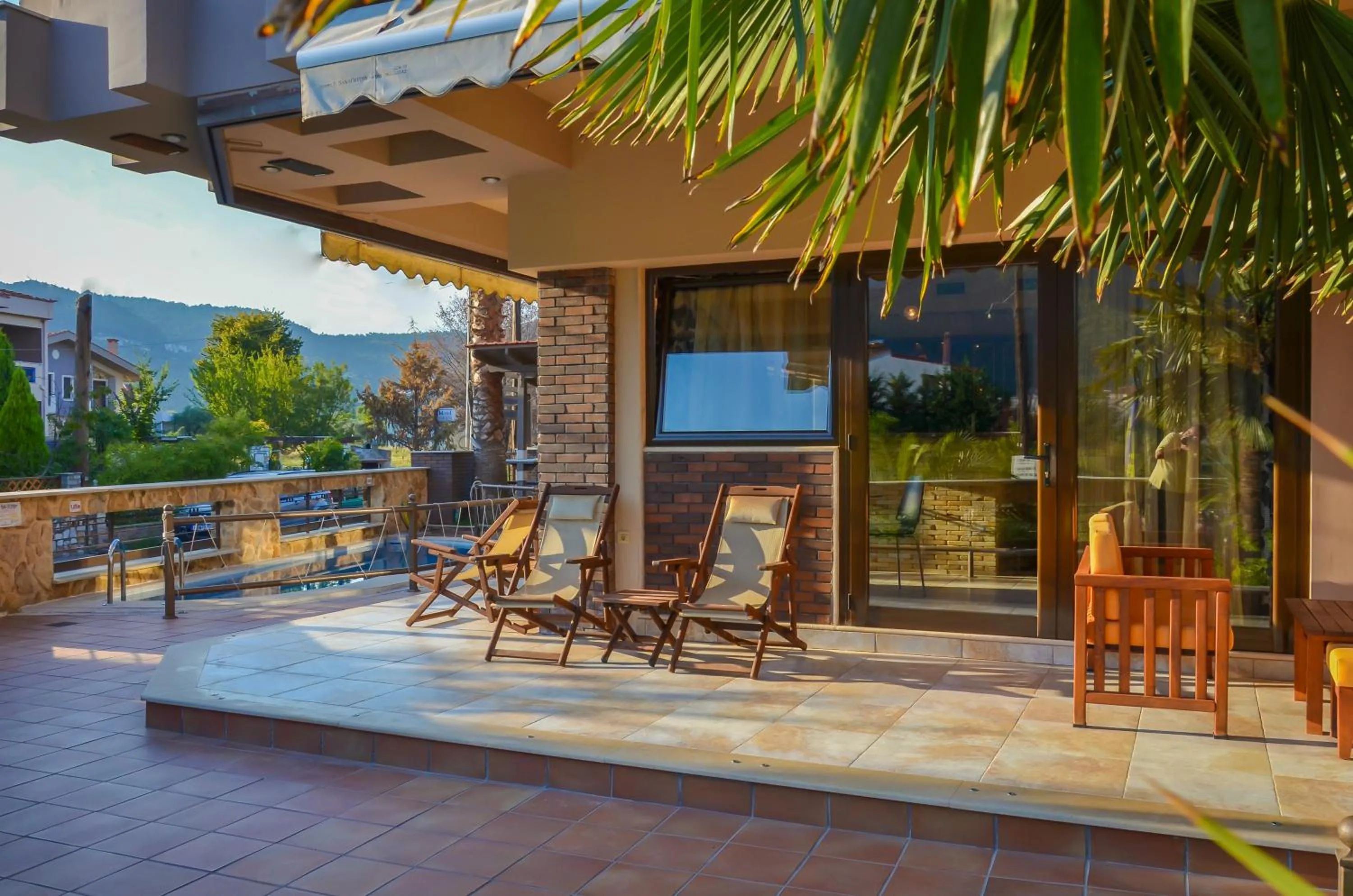 Patio in Kladis Club Holidays