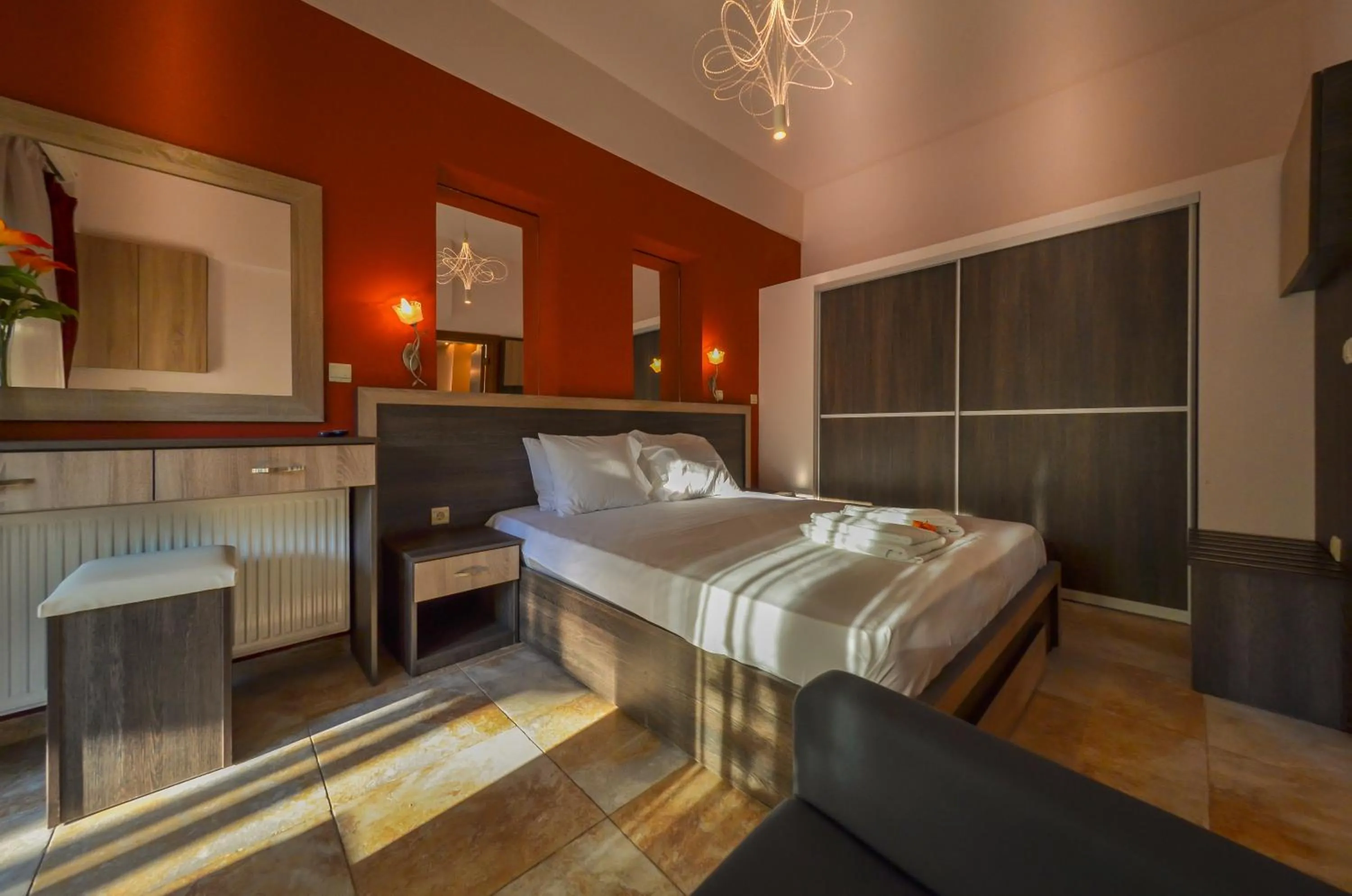 Bedroom, Bed in Kladis Club Holidays