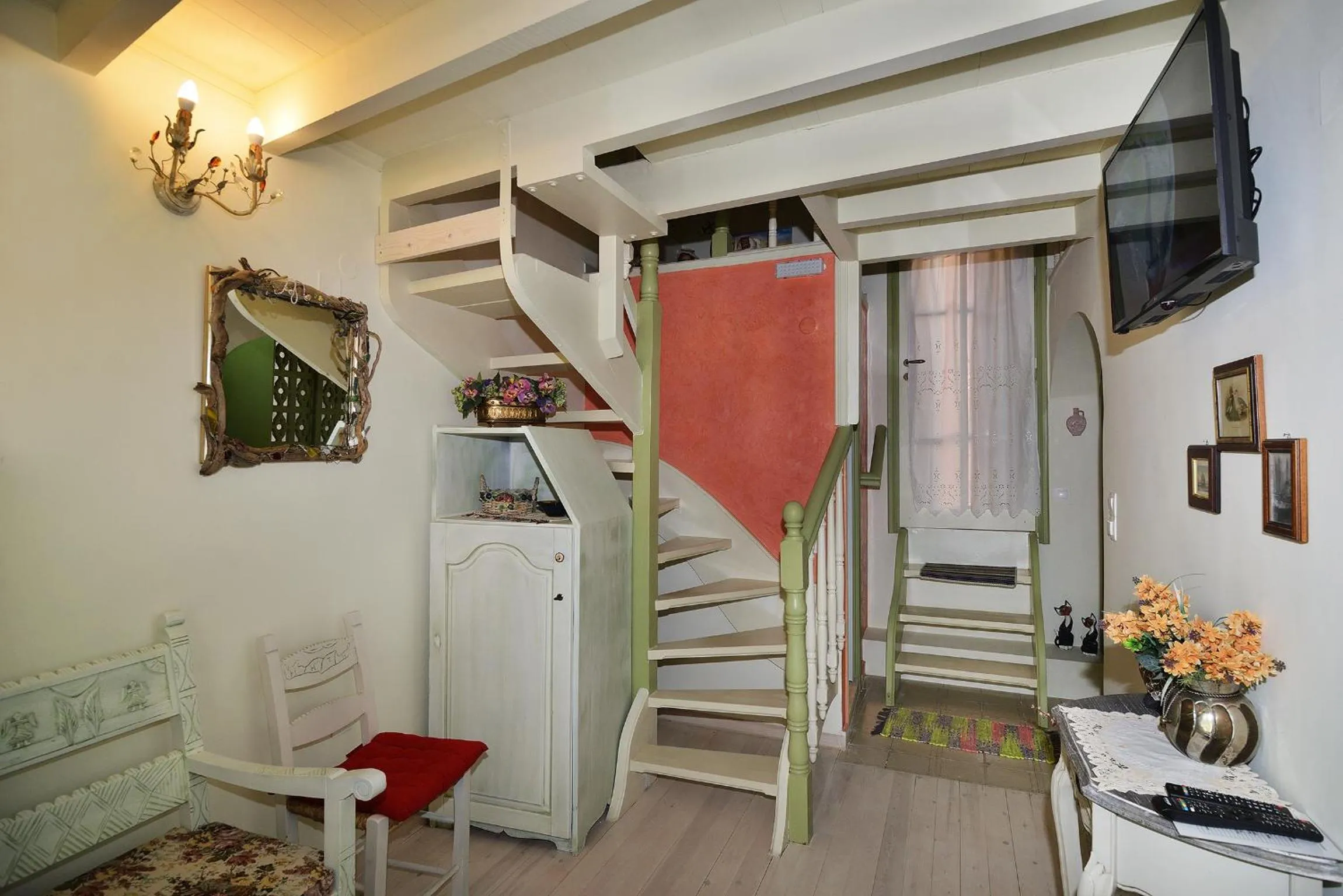 TV and multimedia in Casa della Favola Boutique Hotel