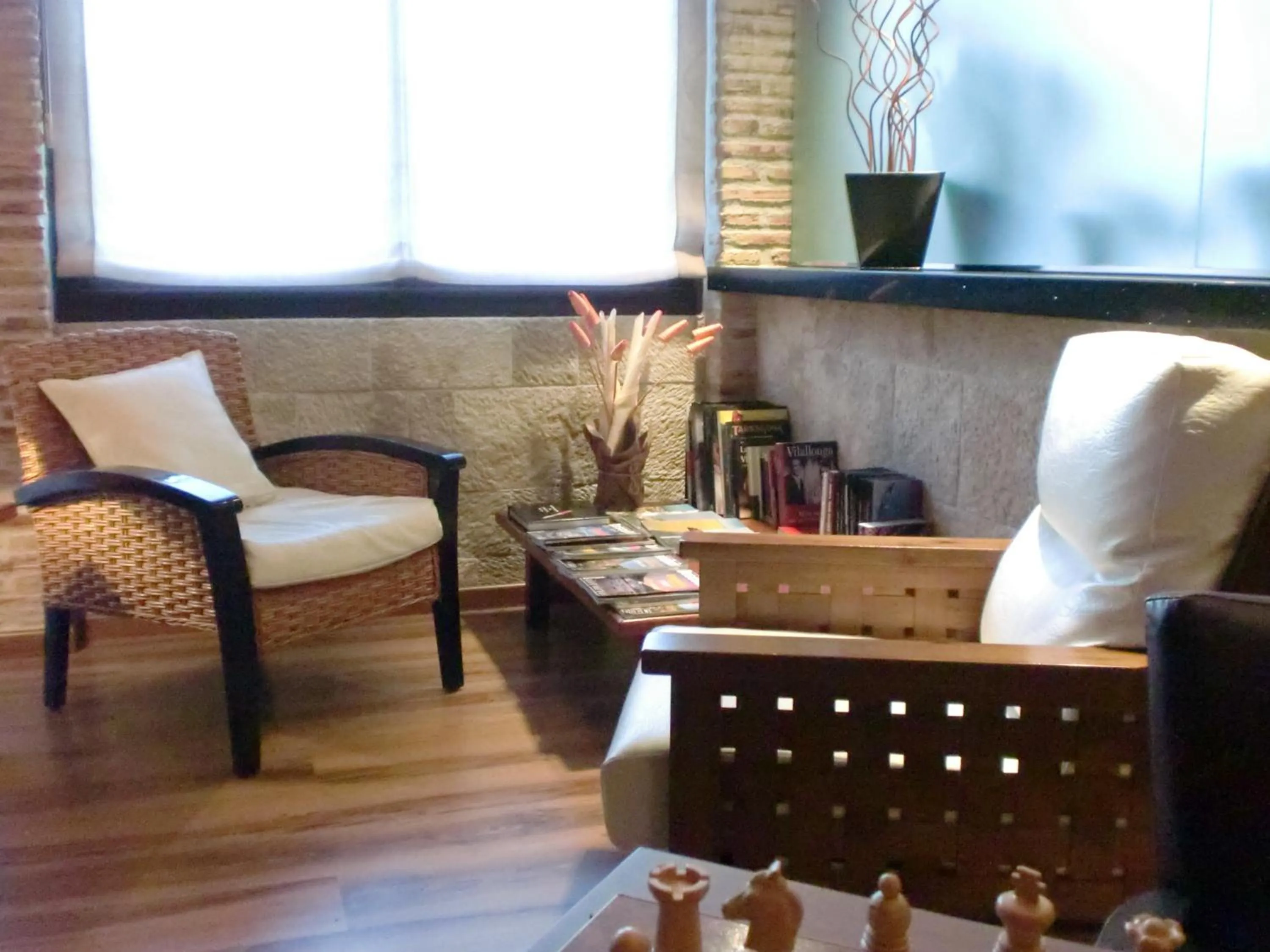 Communal lounge/ TV room in Hotel & Spa Can Josep