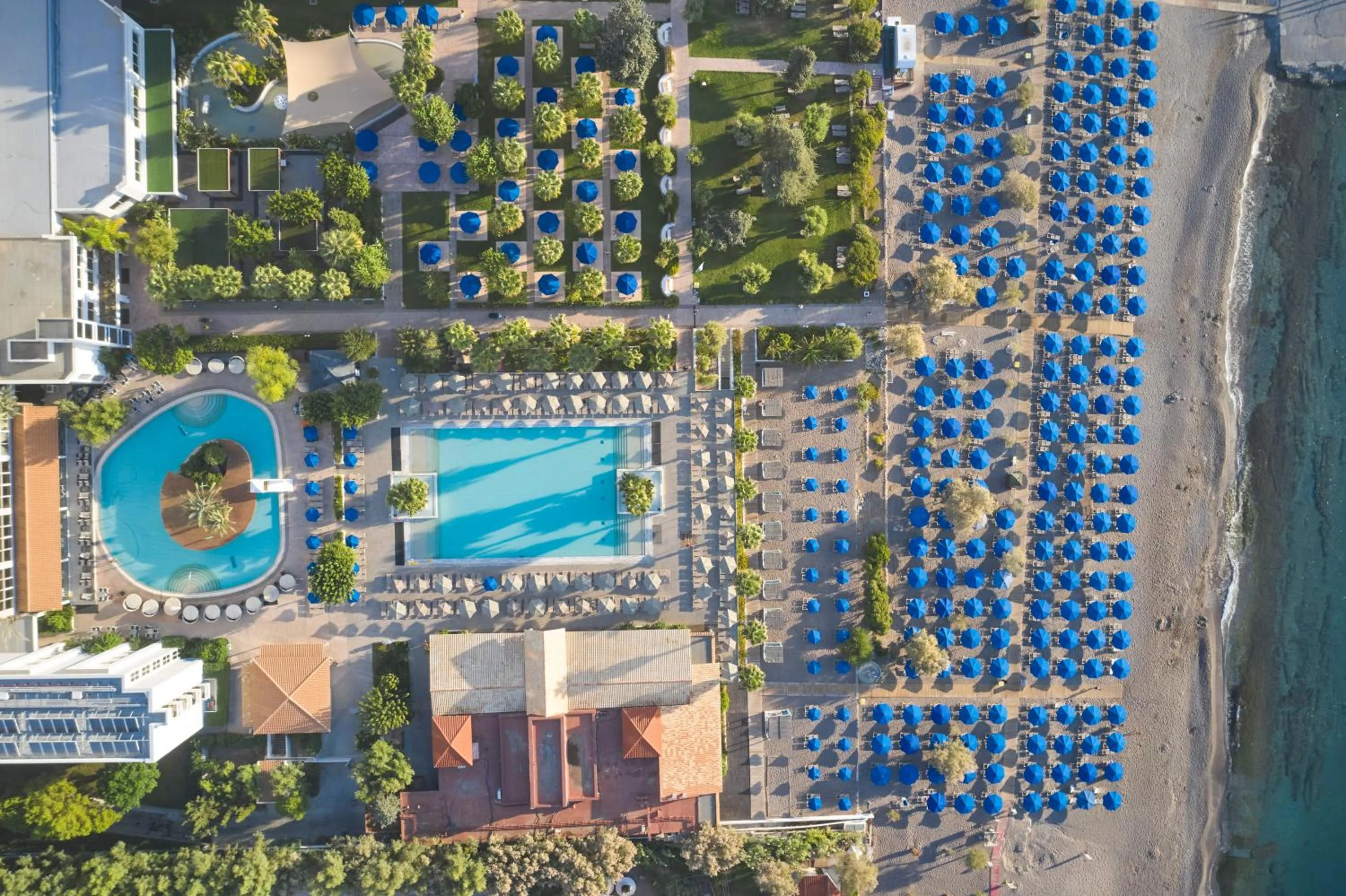 Bird's eye view in Esperides Beach Resort