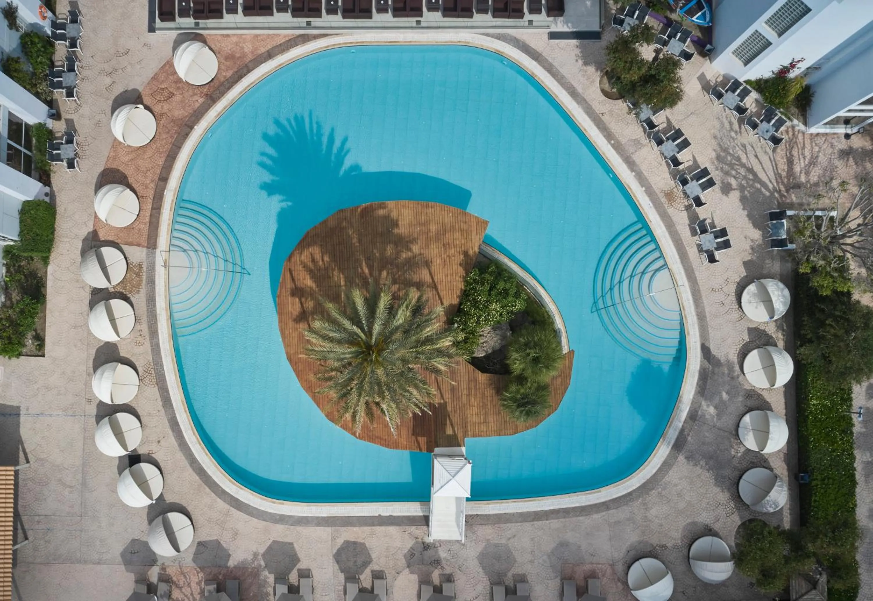 Bird's eye view in Esperides Beach Resort