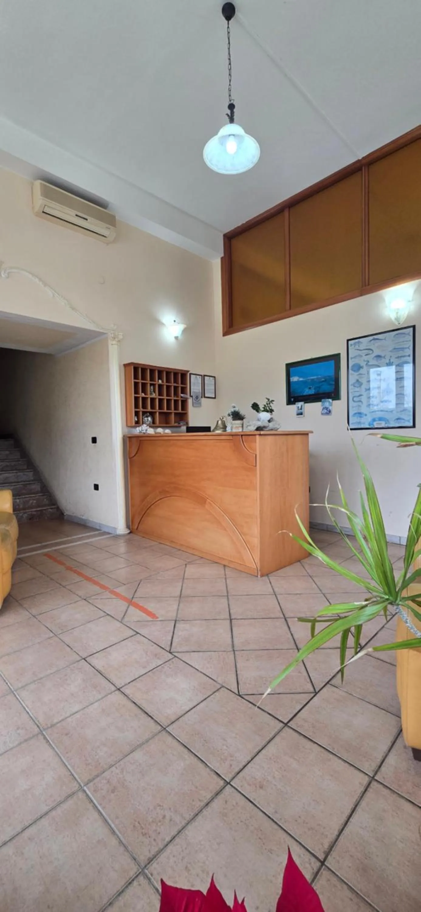 Lobby or reception in Hotel Ristorante La Decanata