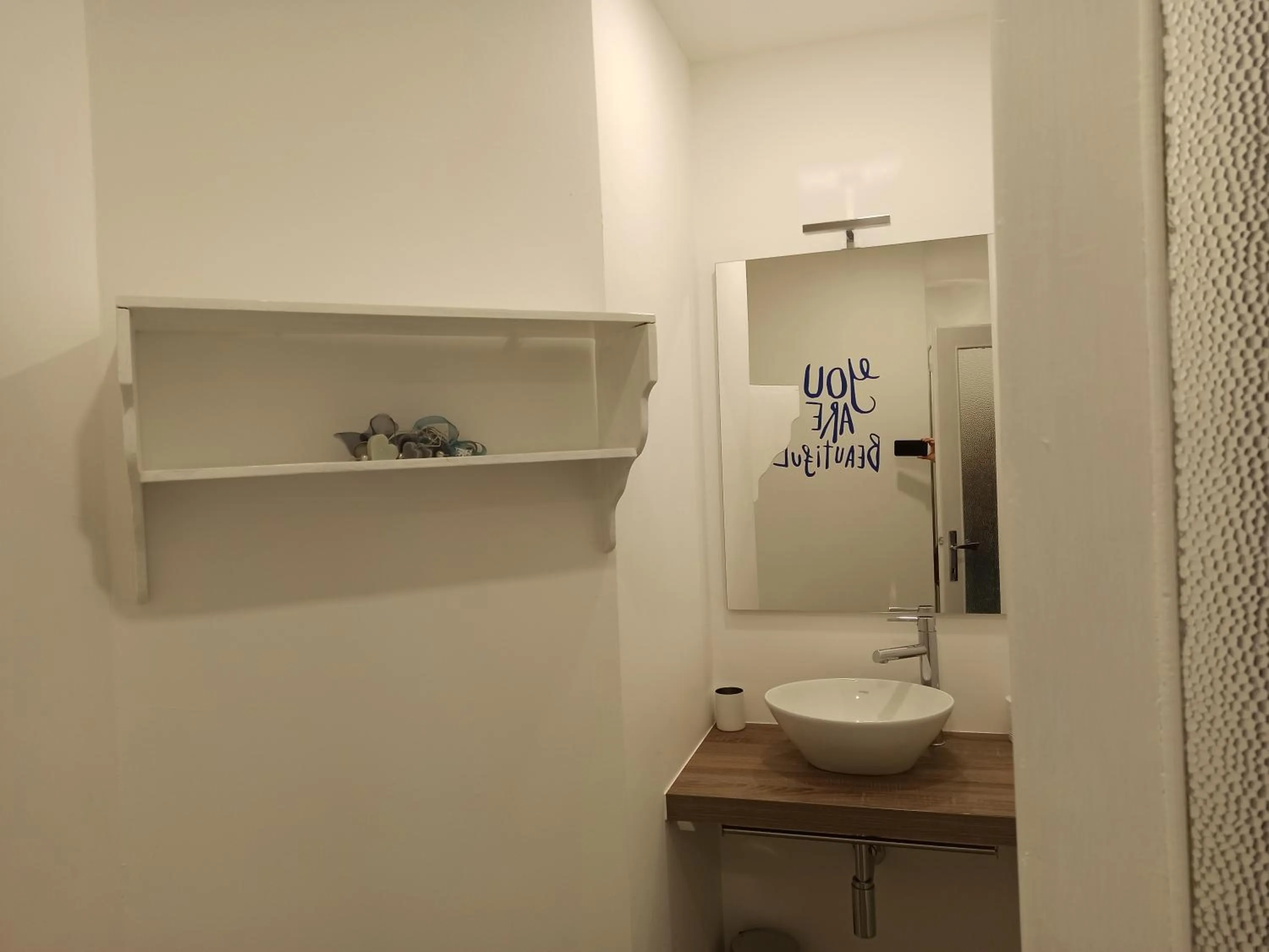 Bathroom in Castello Errante Bio B&B