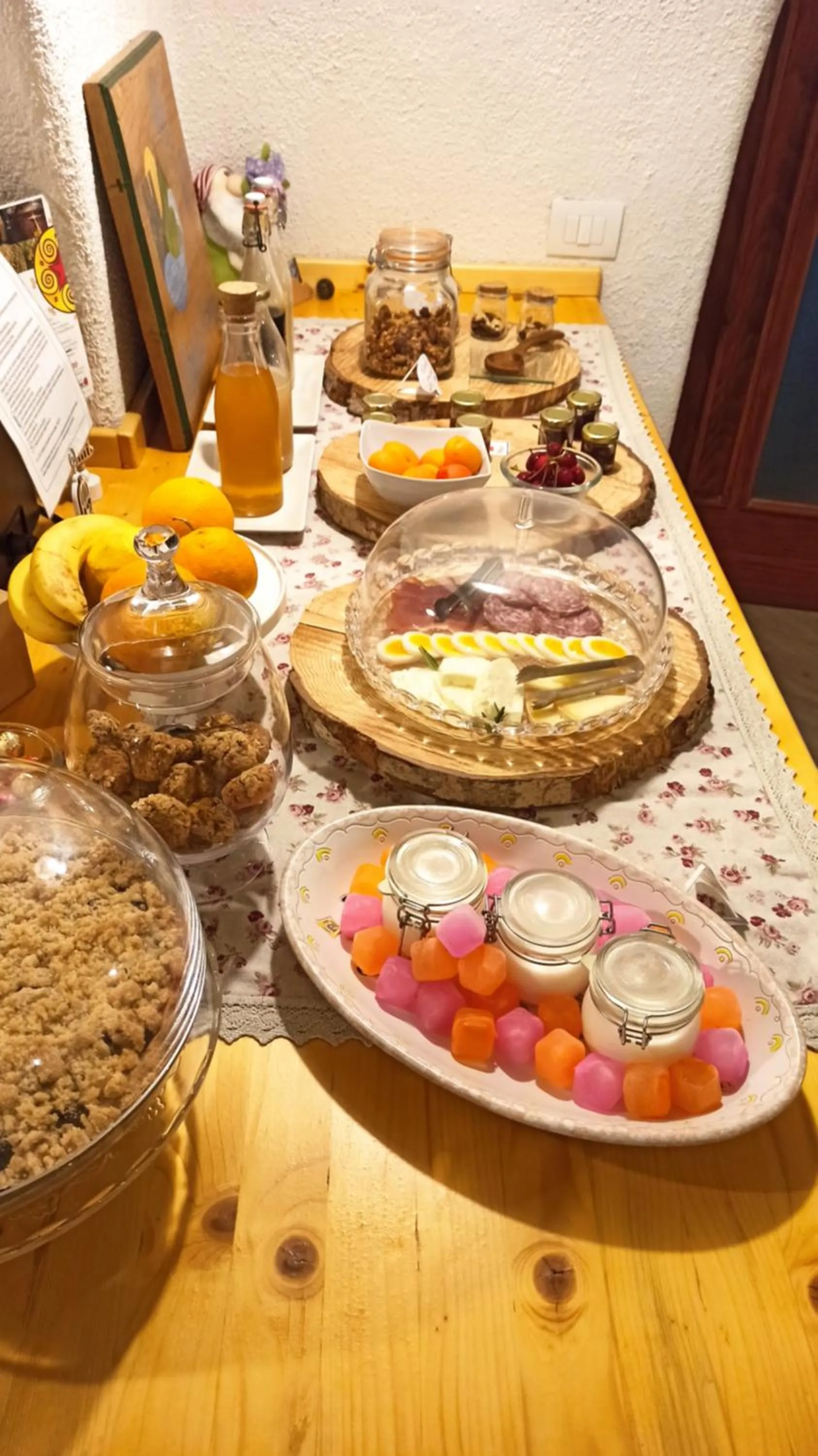 Breakfast in Castello Errante Bio B&B