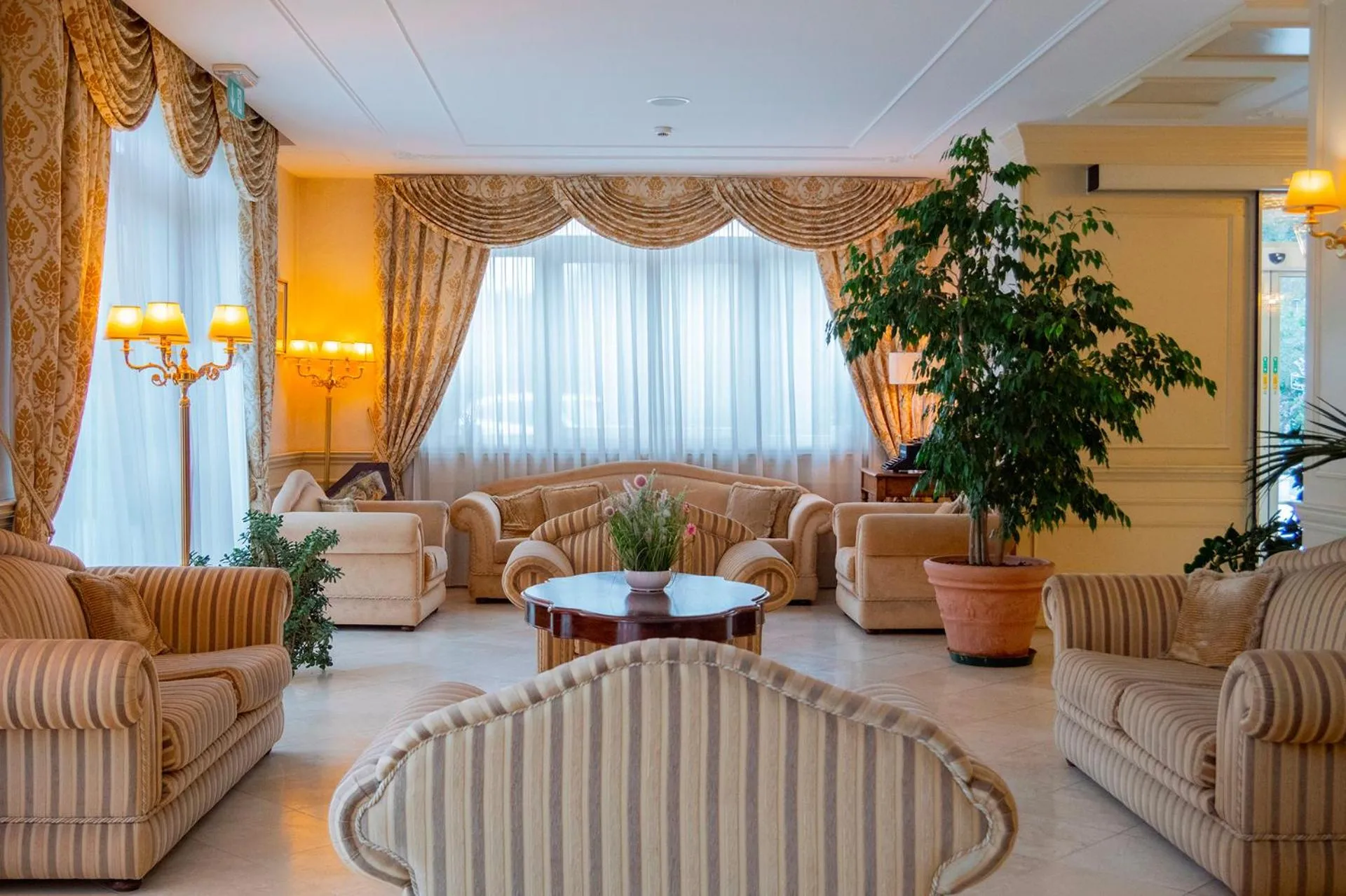 Lobby or reception in Hotel Villa Michelangelo