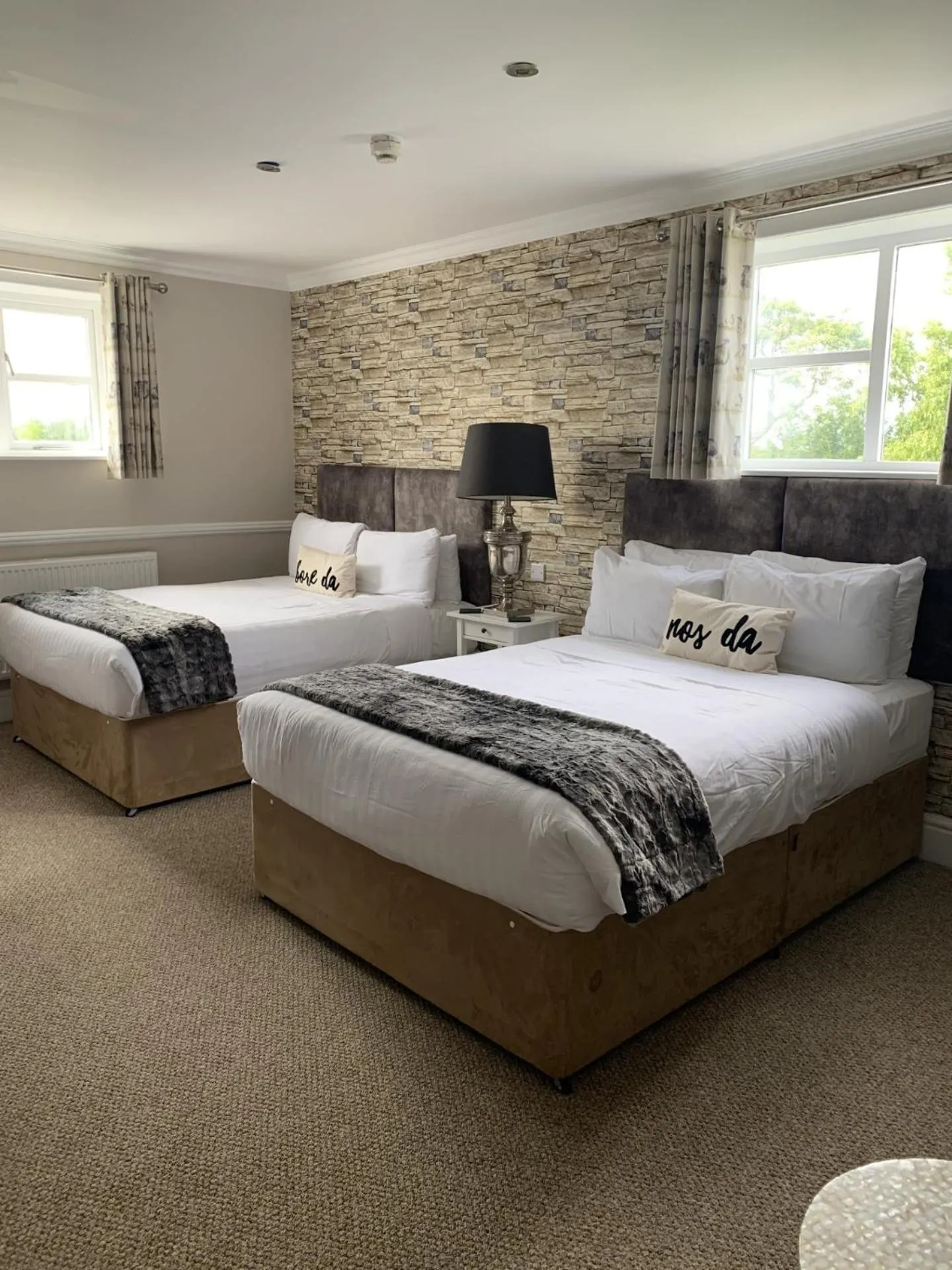 Bed in Faenol Fawr Country Hotel