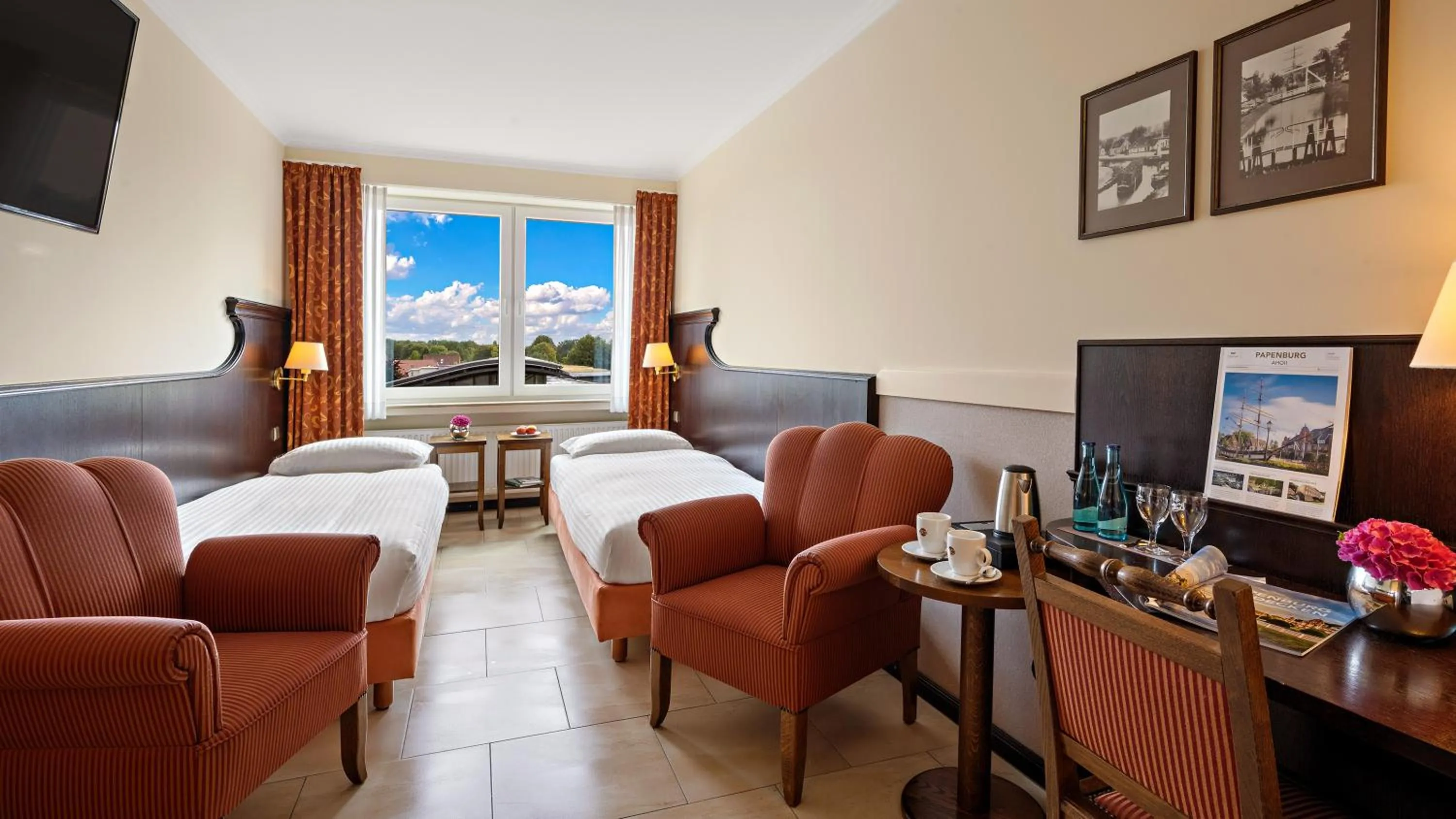 Bed in Altes Gasthaus Kuhr - Hotel & Restaurant