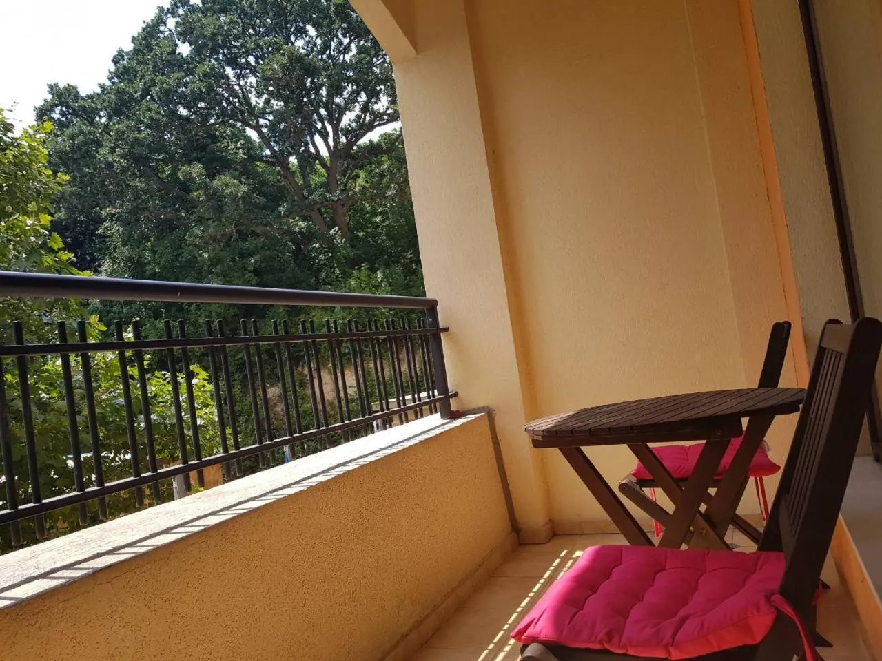 Balcony/Terrace in Privates, schönes und grosses Appartement in Goldstrand