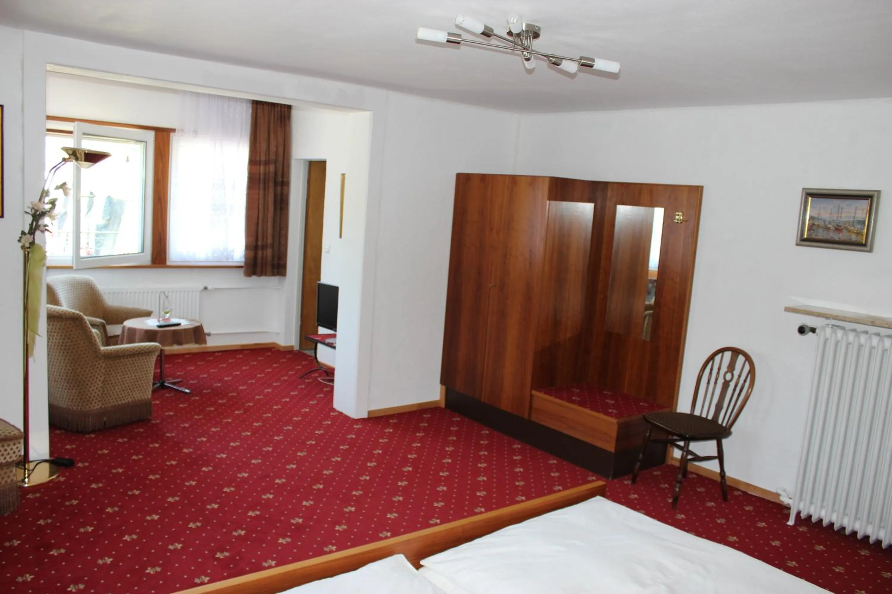 Day, Bed in Hotel Café Post