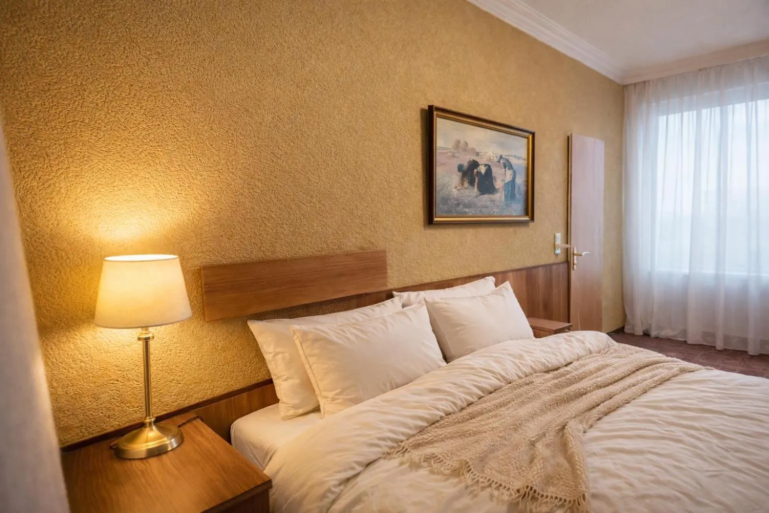 Bed in Hotel Café Post