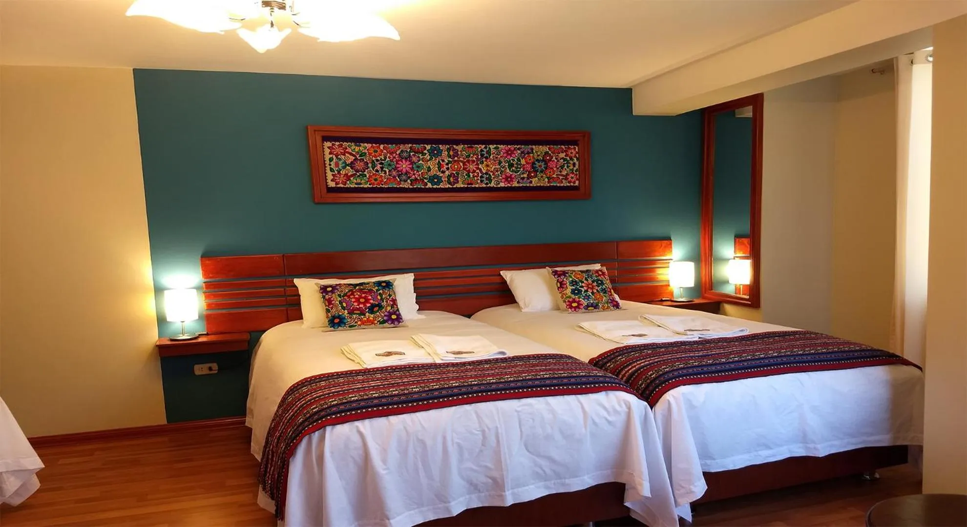 Photo of the whole room, Bed in Hotel Chinchero Boutique & Tours
