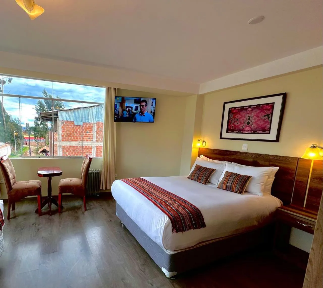 Photo of the whole room, Bed in Hotel Chinchero Boutique & Tours