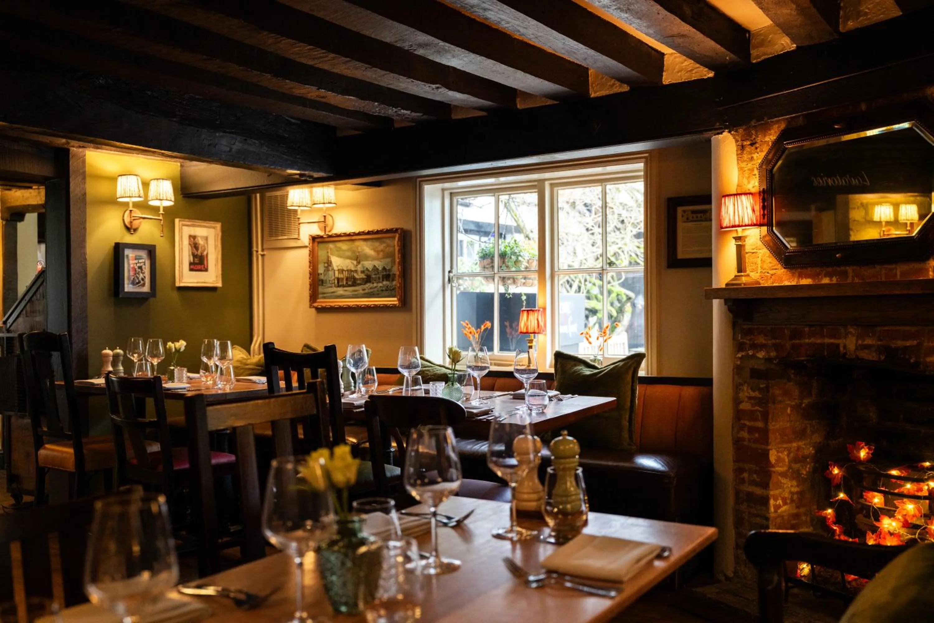 Food and drinks in Bull Inn