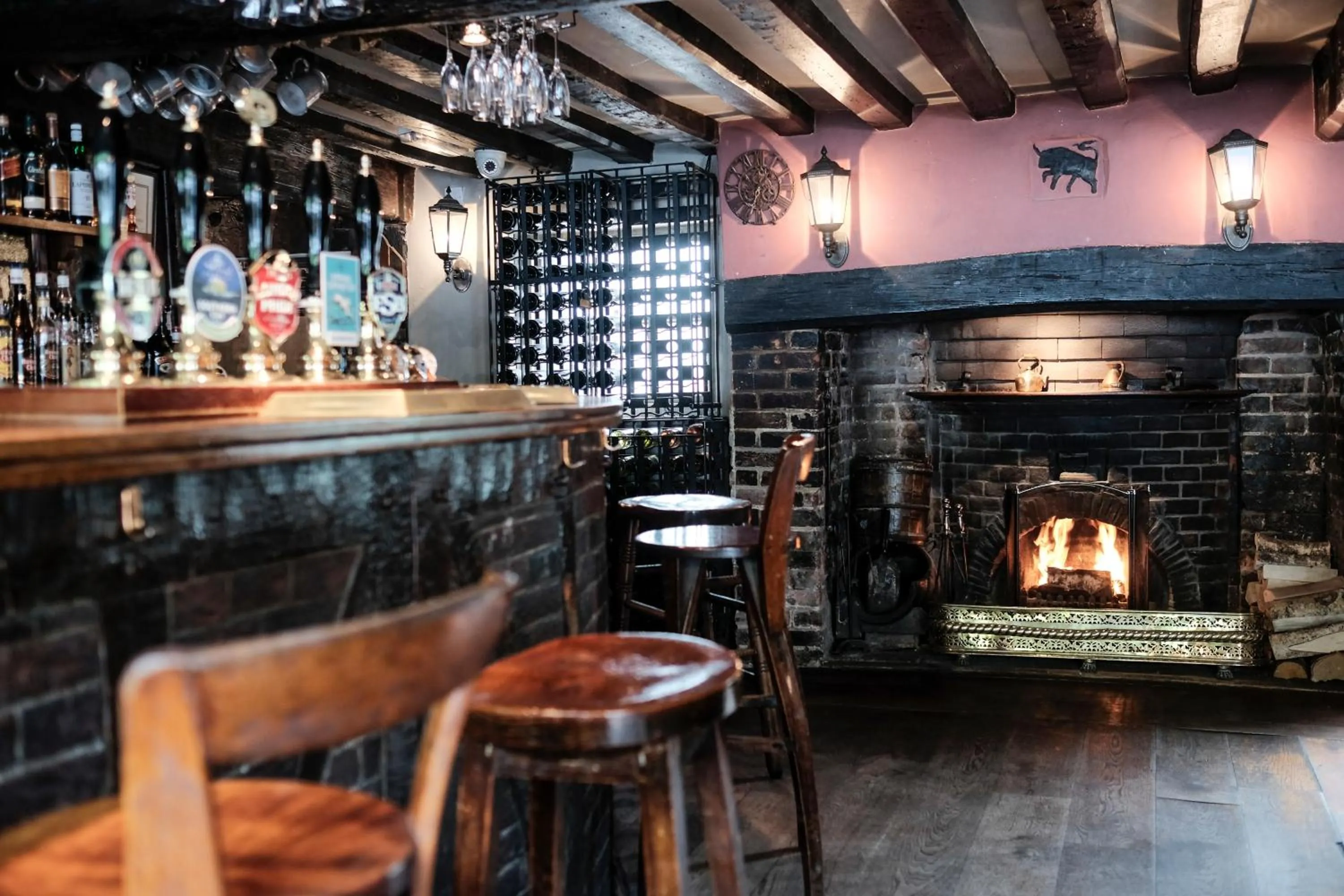 Lounge or bar in Bull Inn