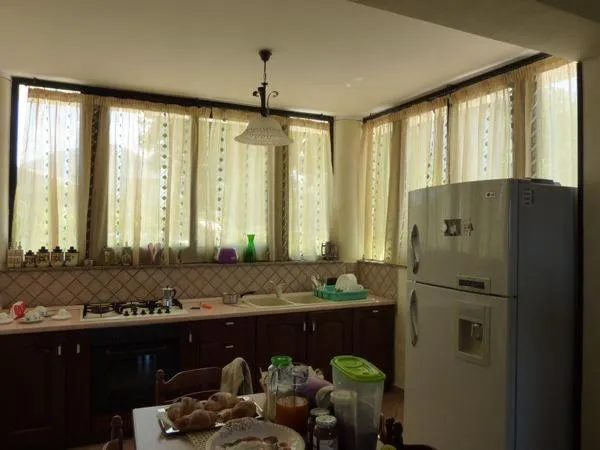 Communal kitchen in La Collina