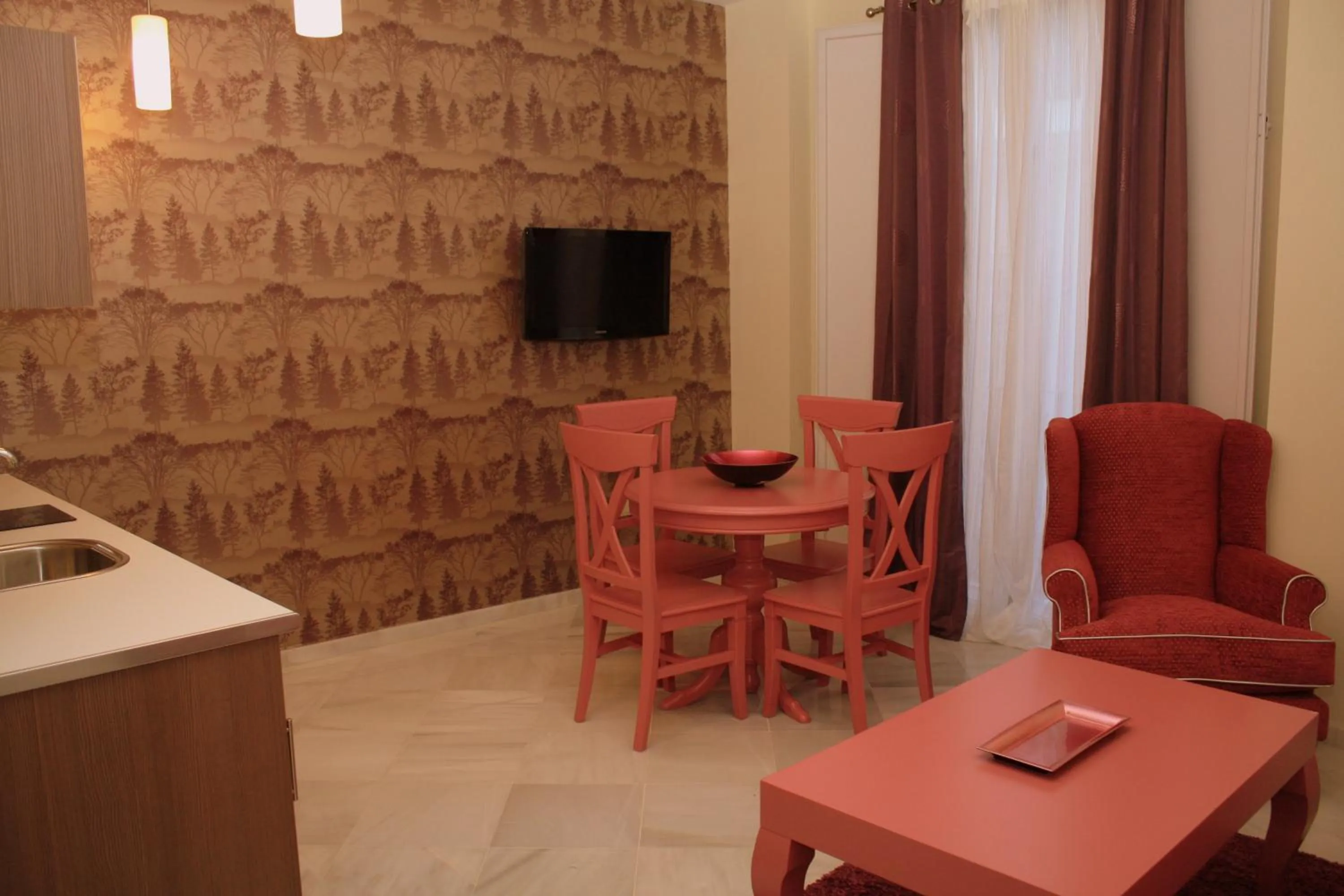 Dining area in Singular Pilatos