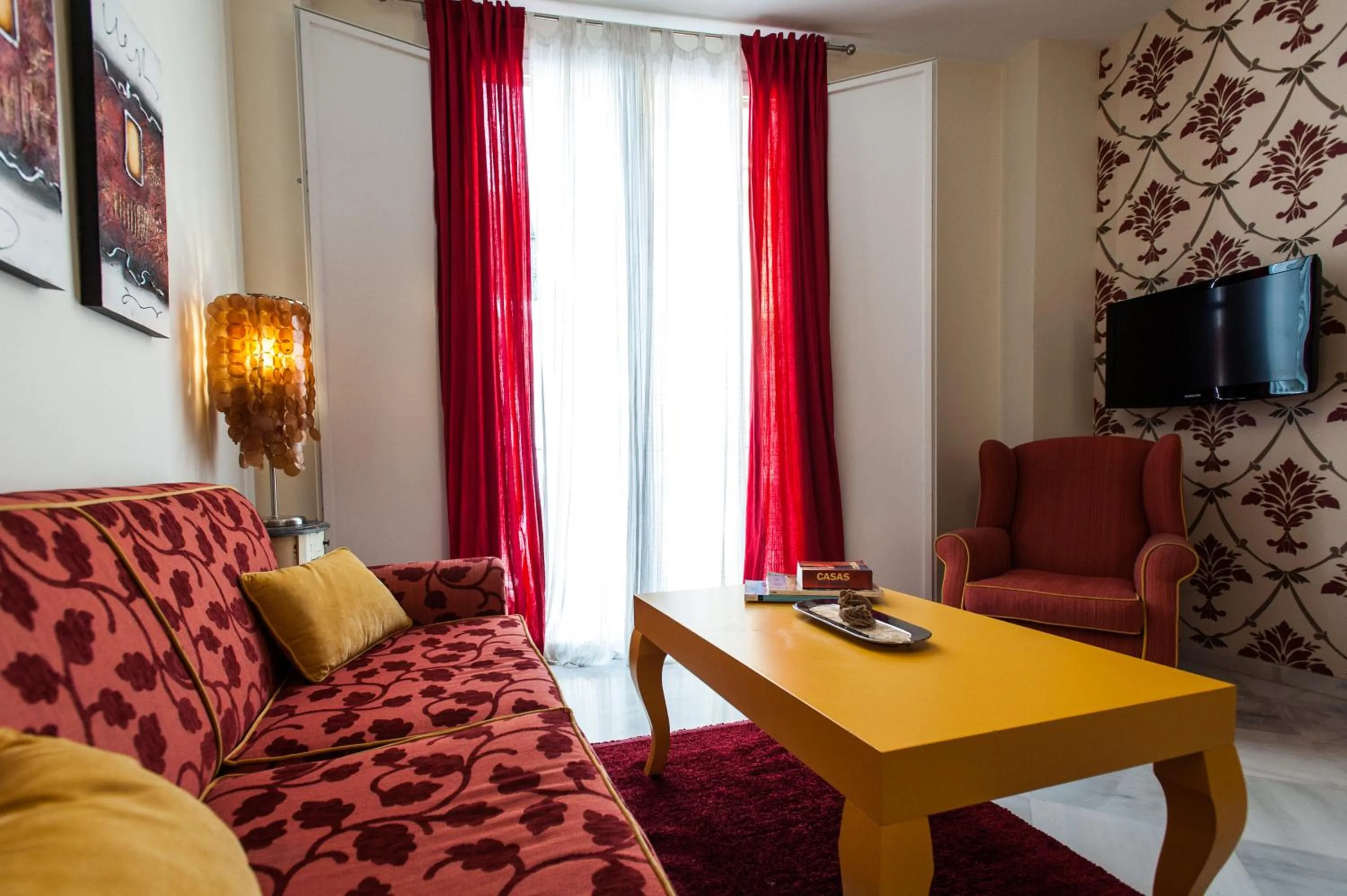 Seating area in Singular Pilatos