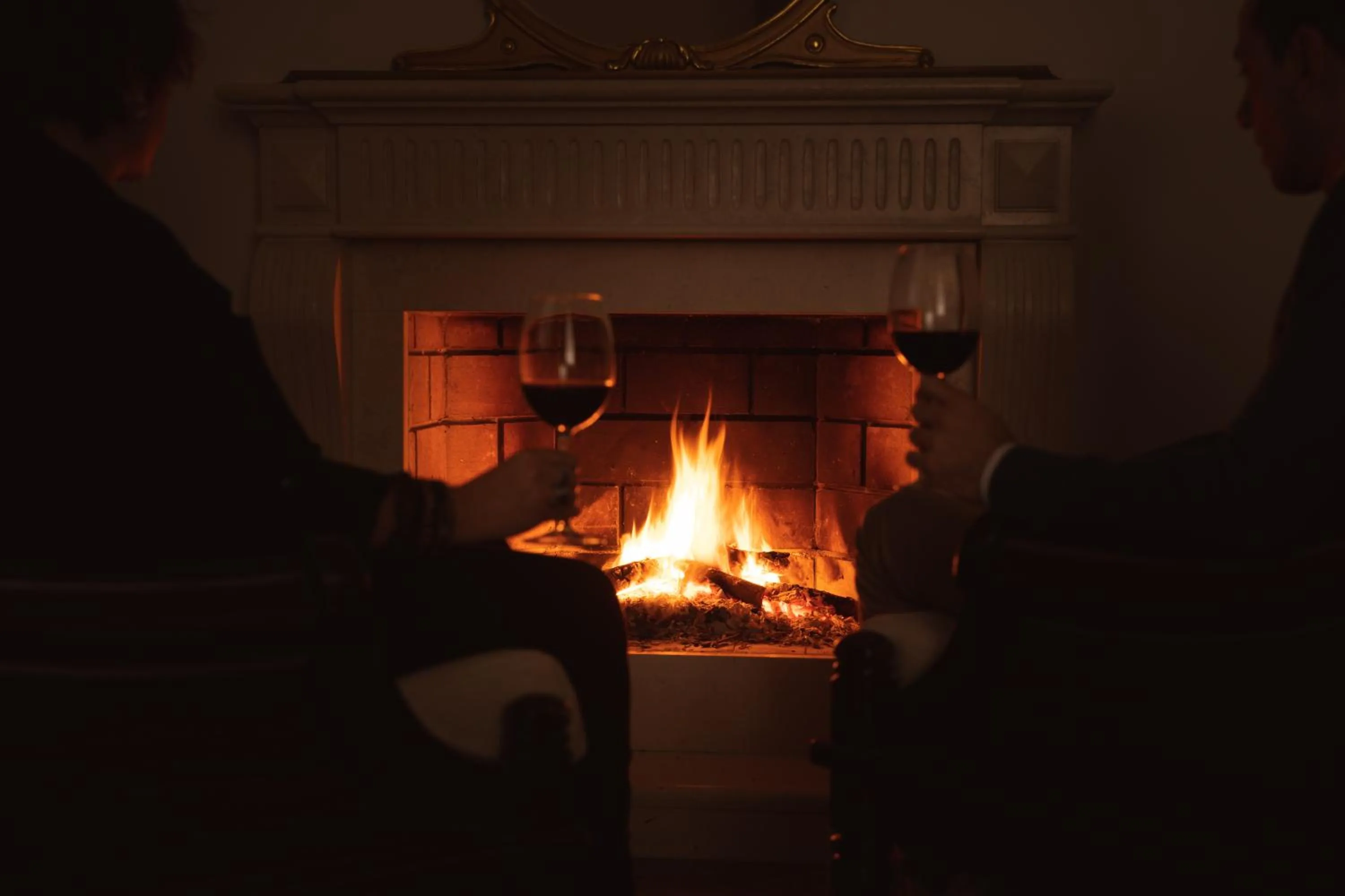 Communal lounge/ TV room in Villa Giordanelli