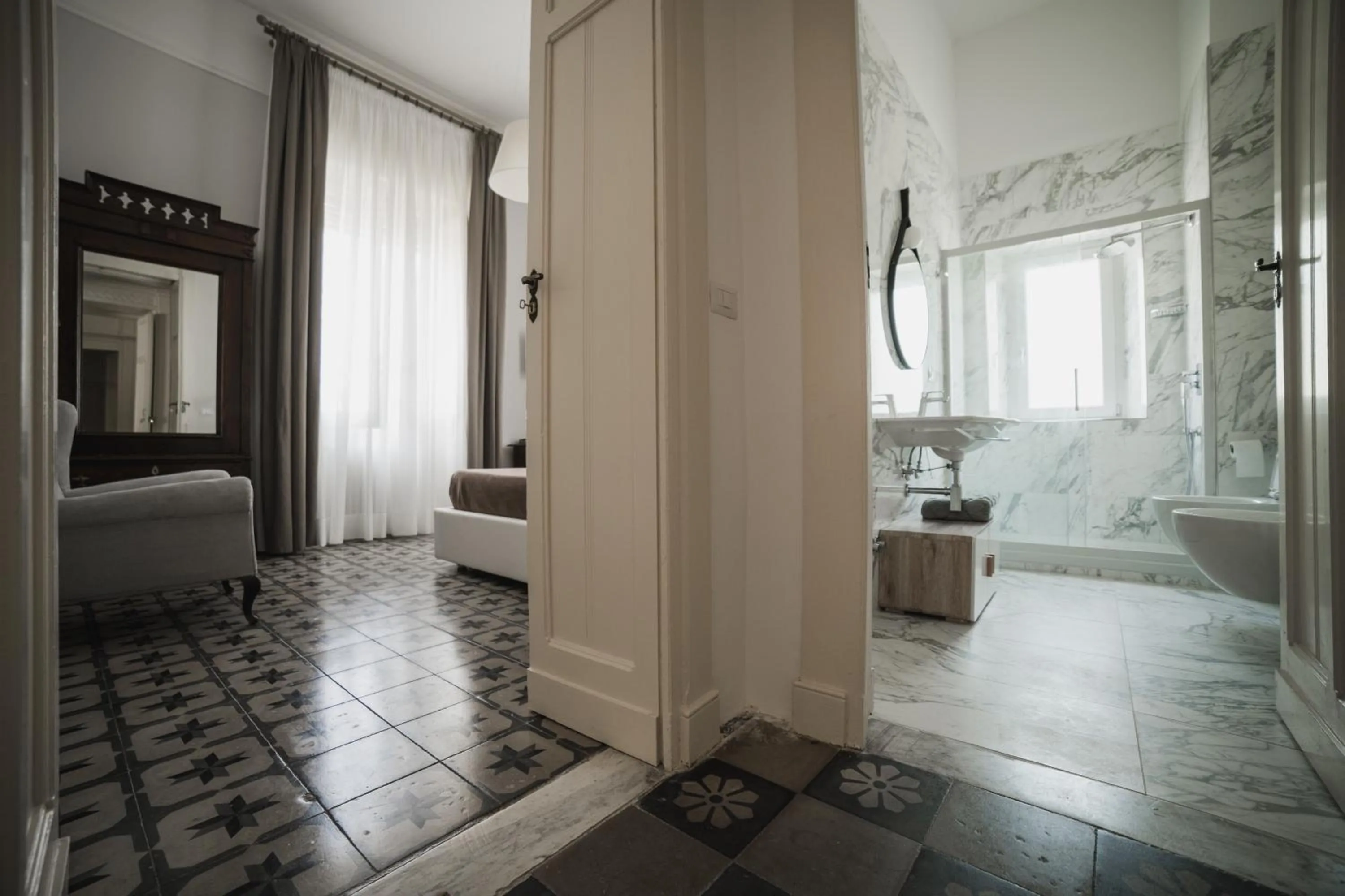 Bed in Villa Giordanelli