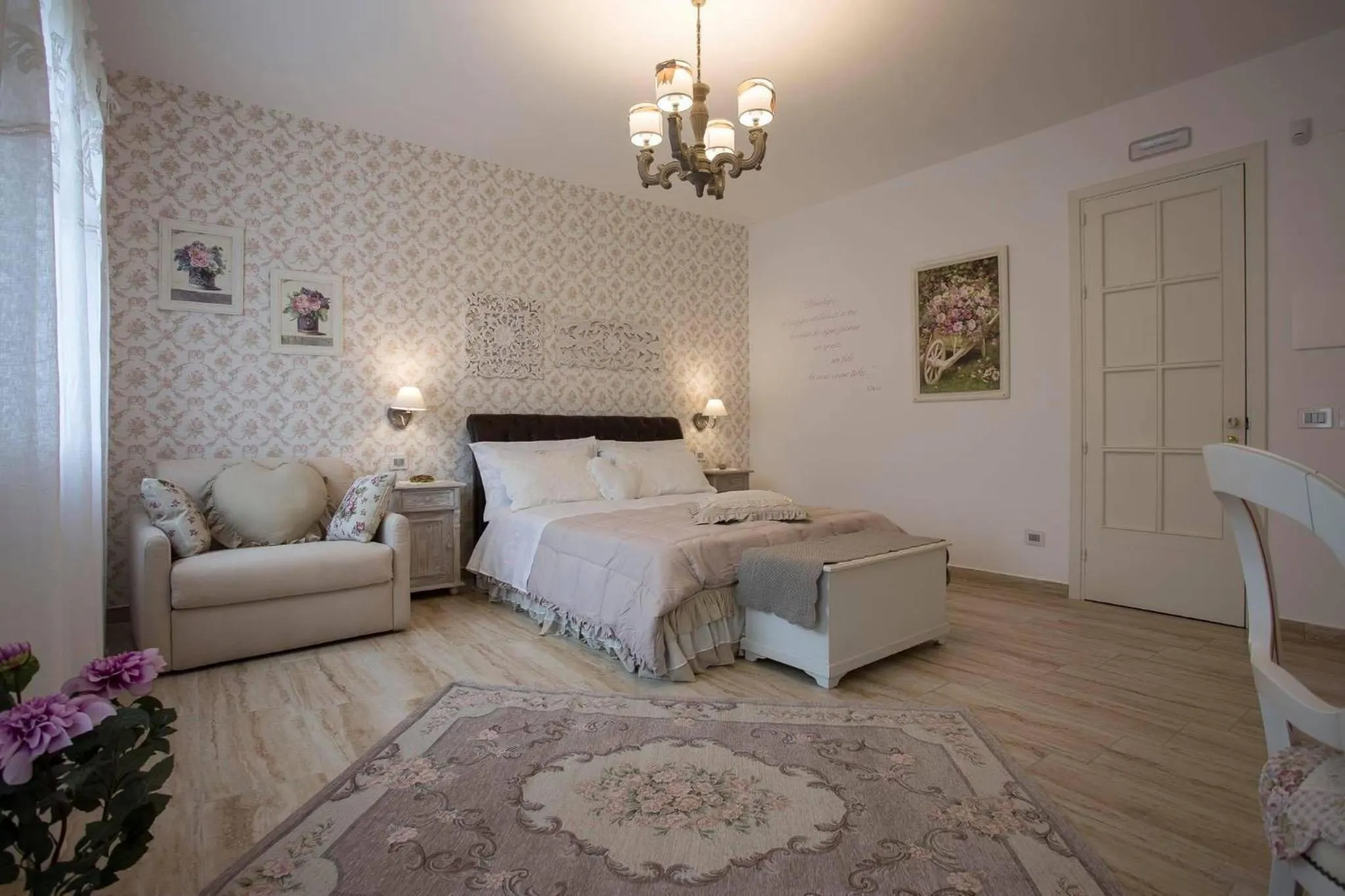 Photo of the whole room, Bed in B&B Blanc Maison Etna Relais & Charme