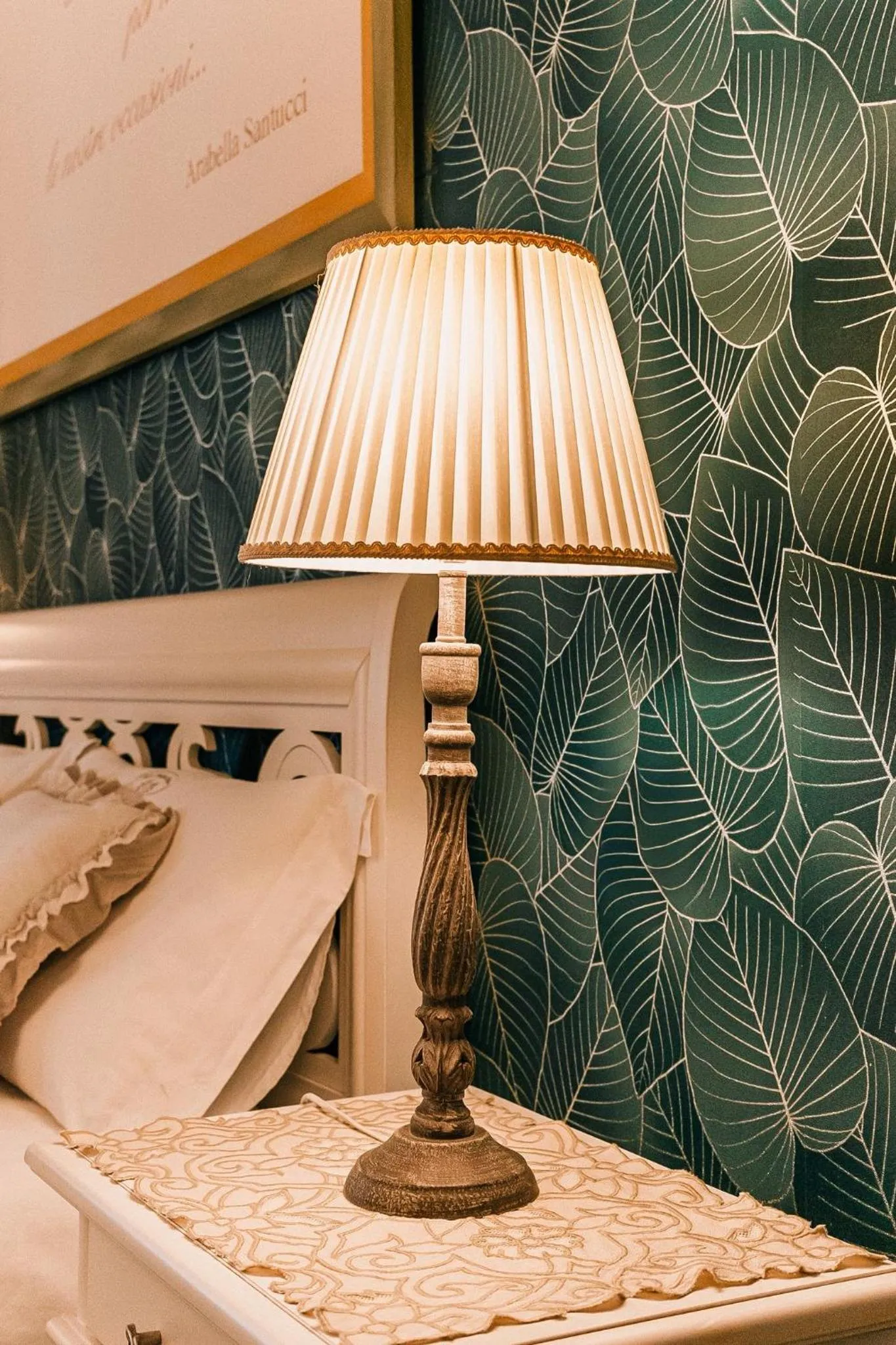 Decorative detail in B&B Blanc Maison Etna Relais & Charme