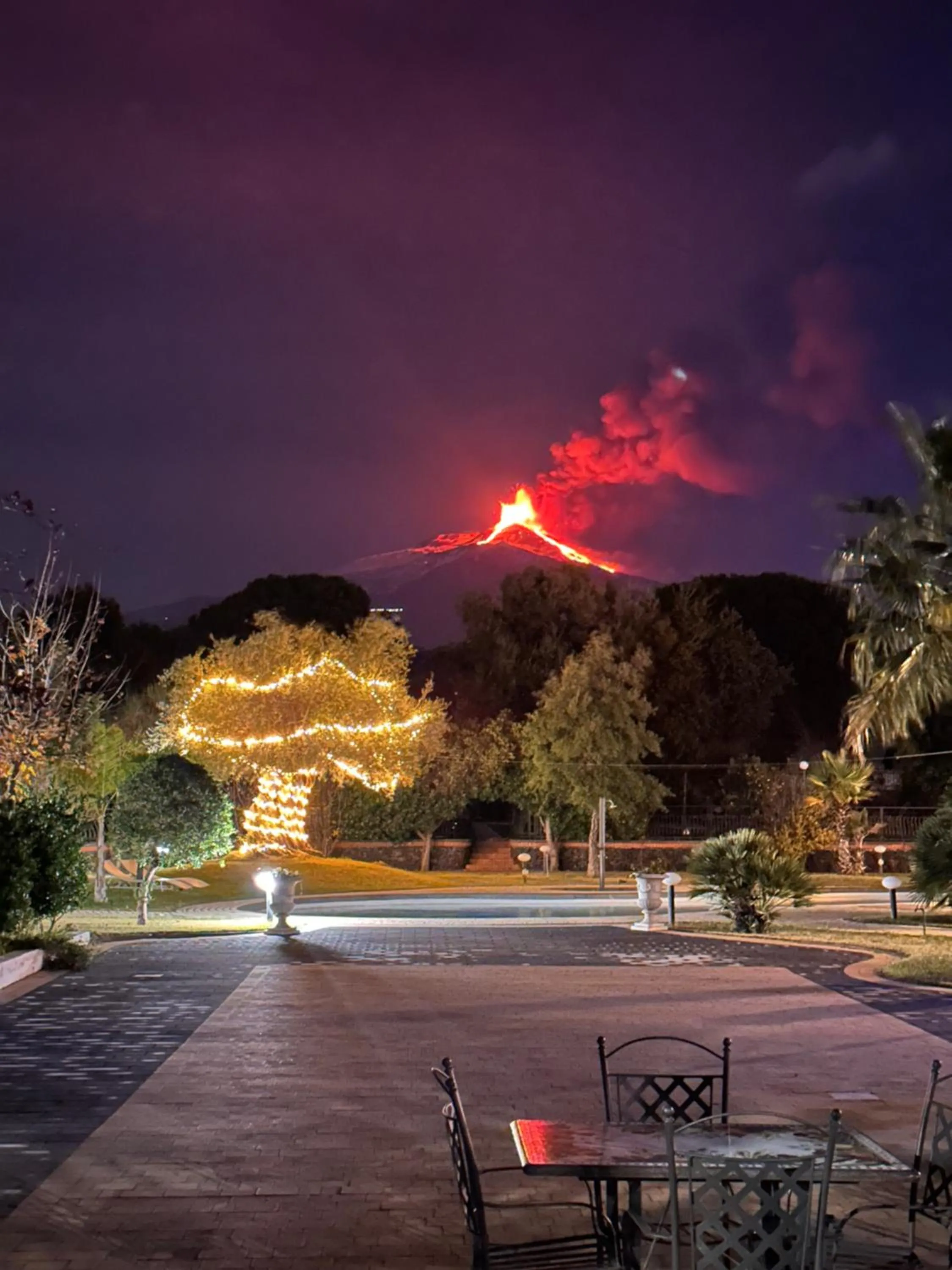 Garden view in B&B Blanc Maison Etna Relais & Charme