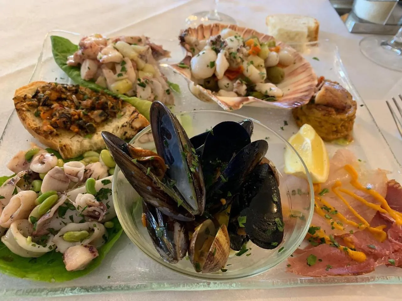 Restaurant/places to eat in Hotel Le Badie