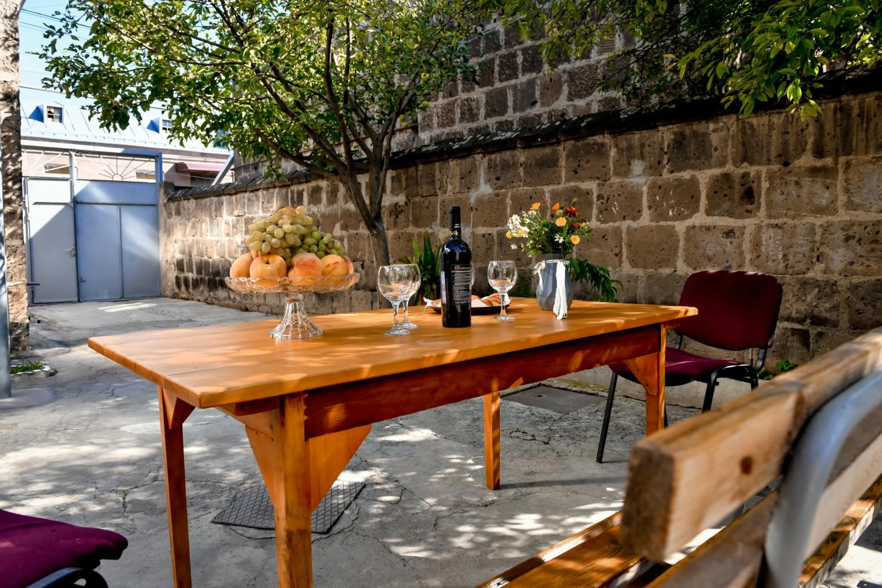 Garden in Guest House David's B&B