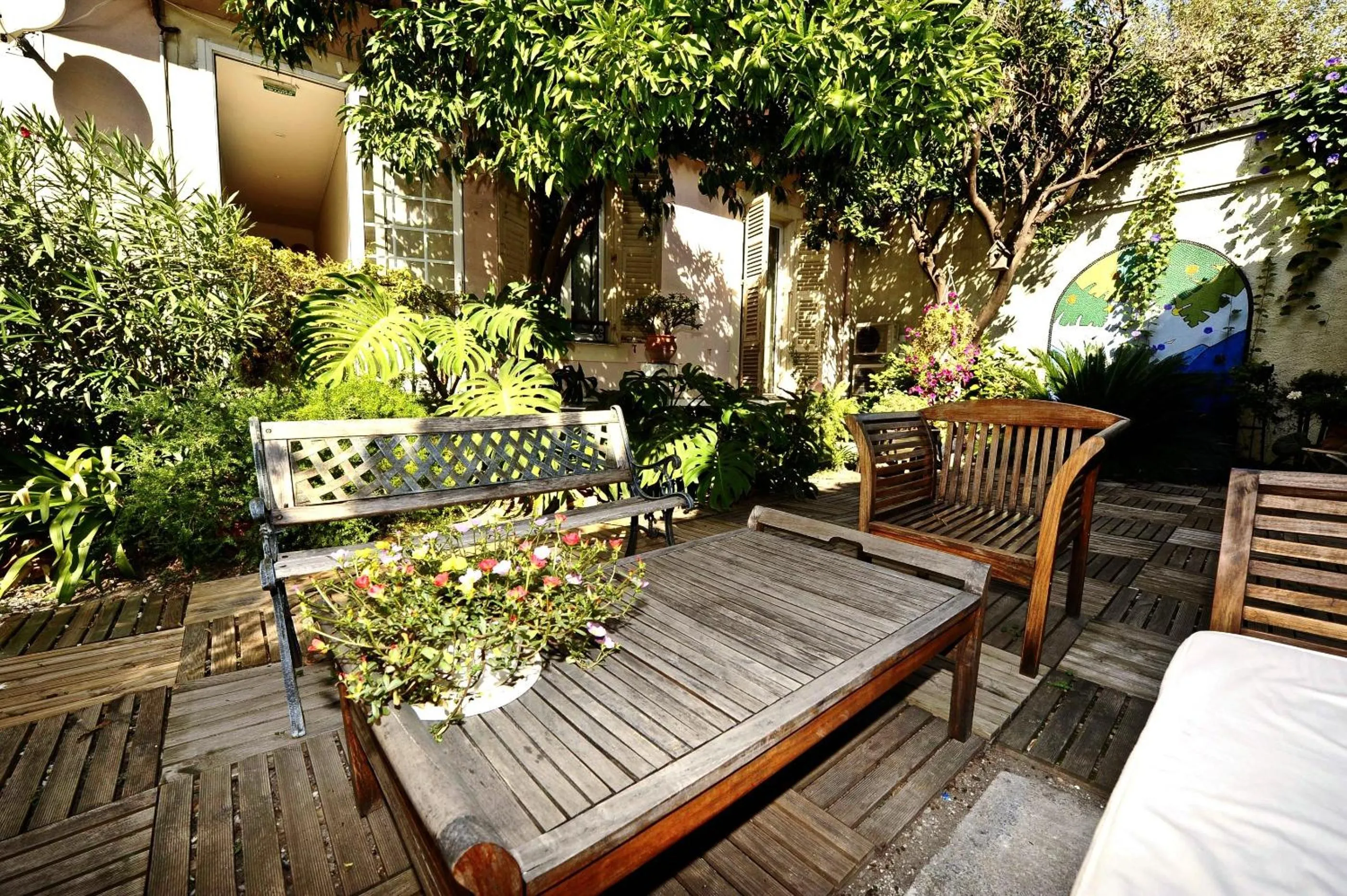 Balcony/Terrace in Nice Garden Hotel