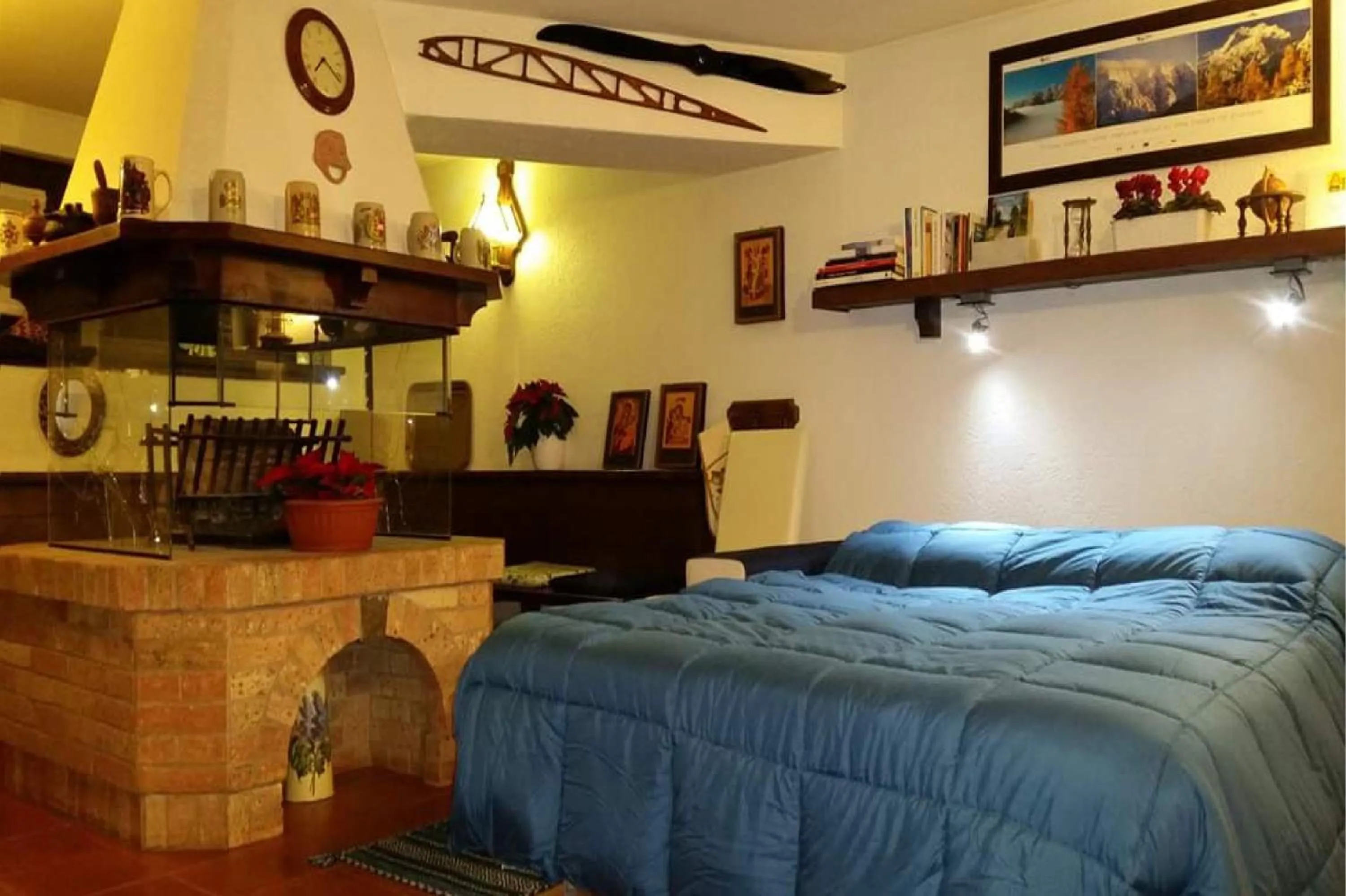 Bed in B&B Accanto al Focolare 2