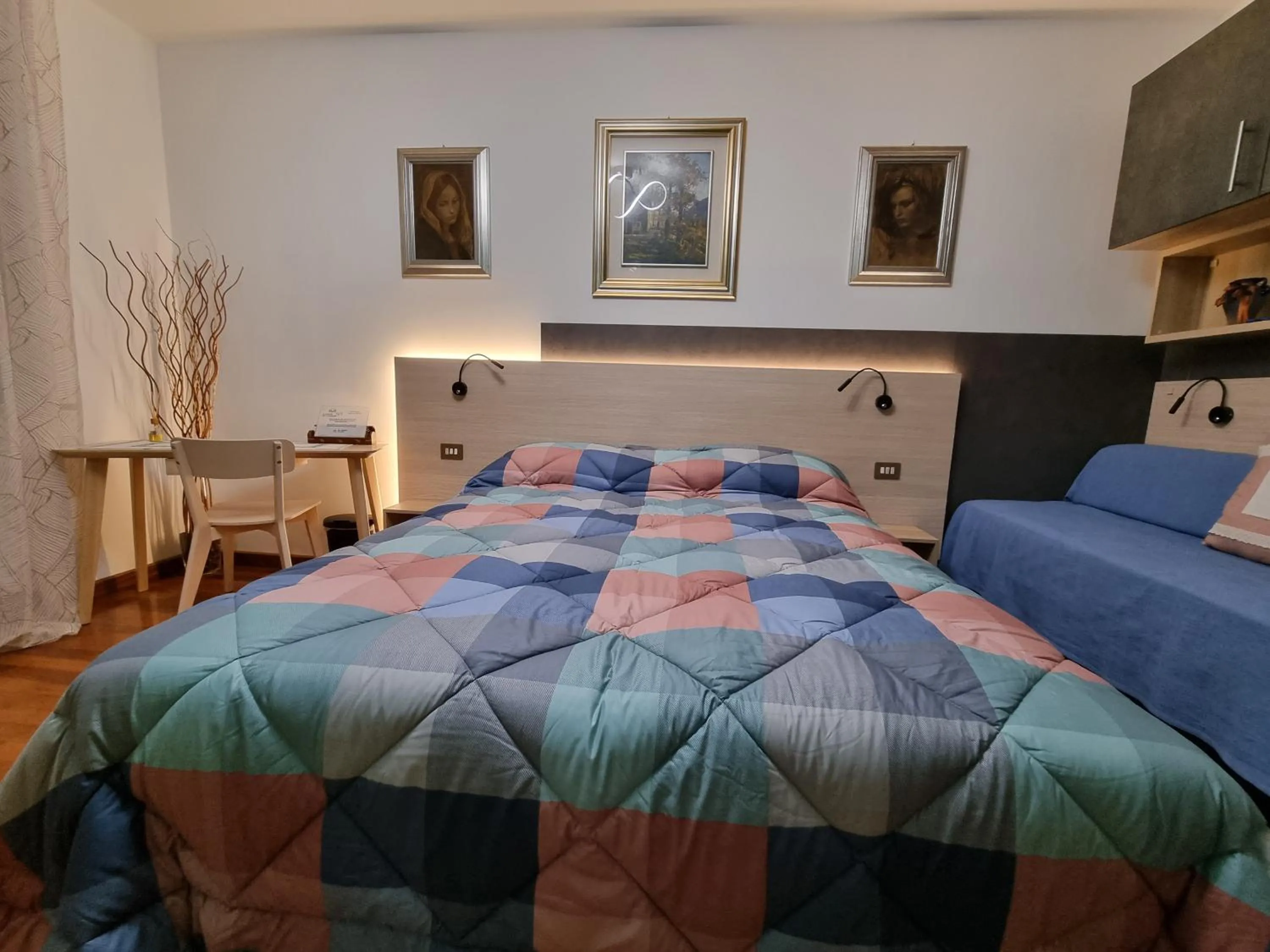 Bed in B&B Accanto al Focolare 2