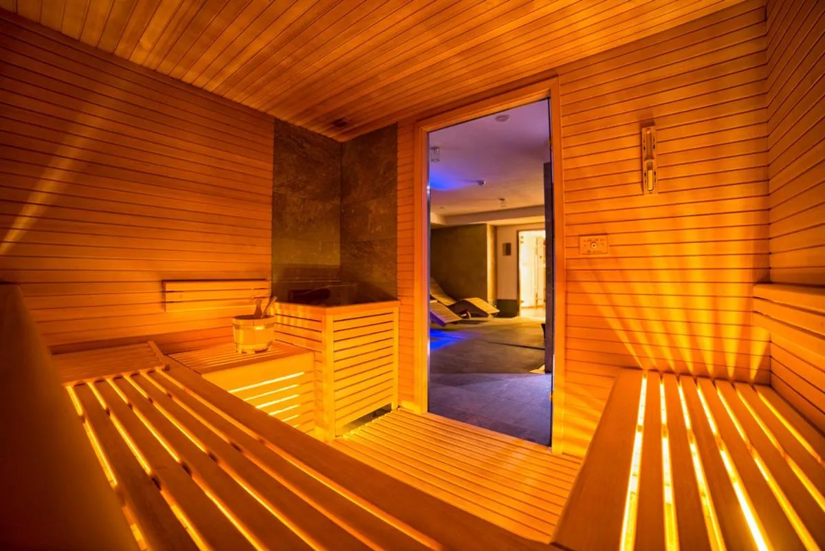 Sauna in Chalet Marcora