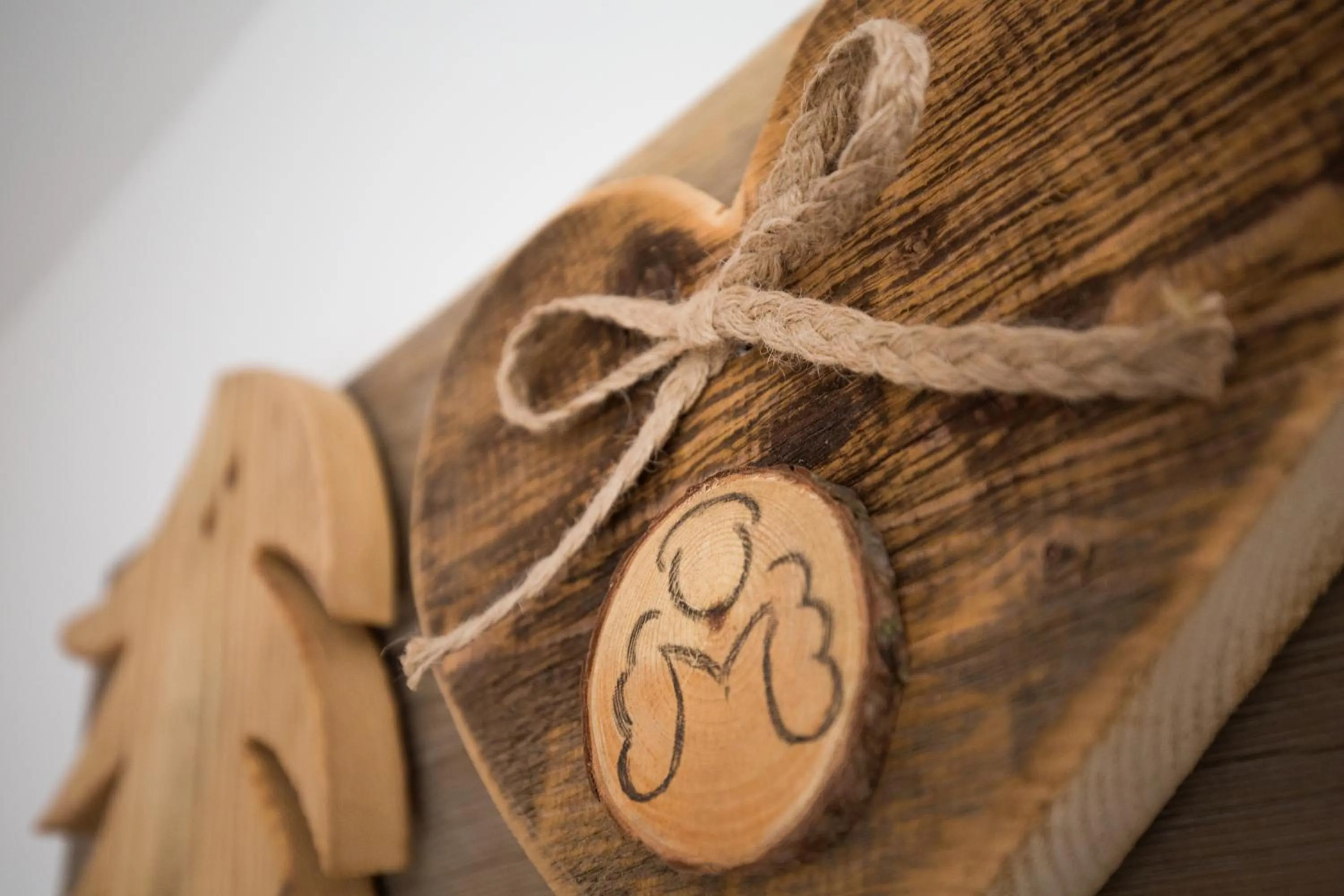 Decorative detail in Chalet Marcora