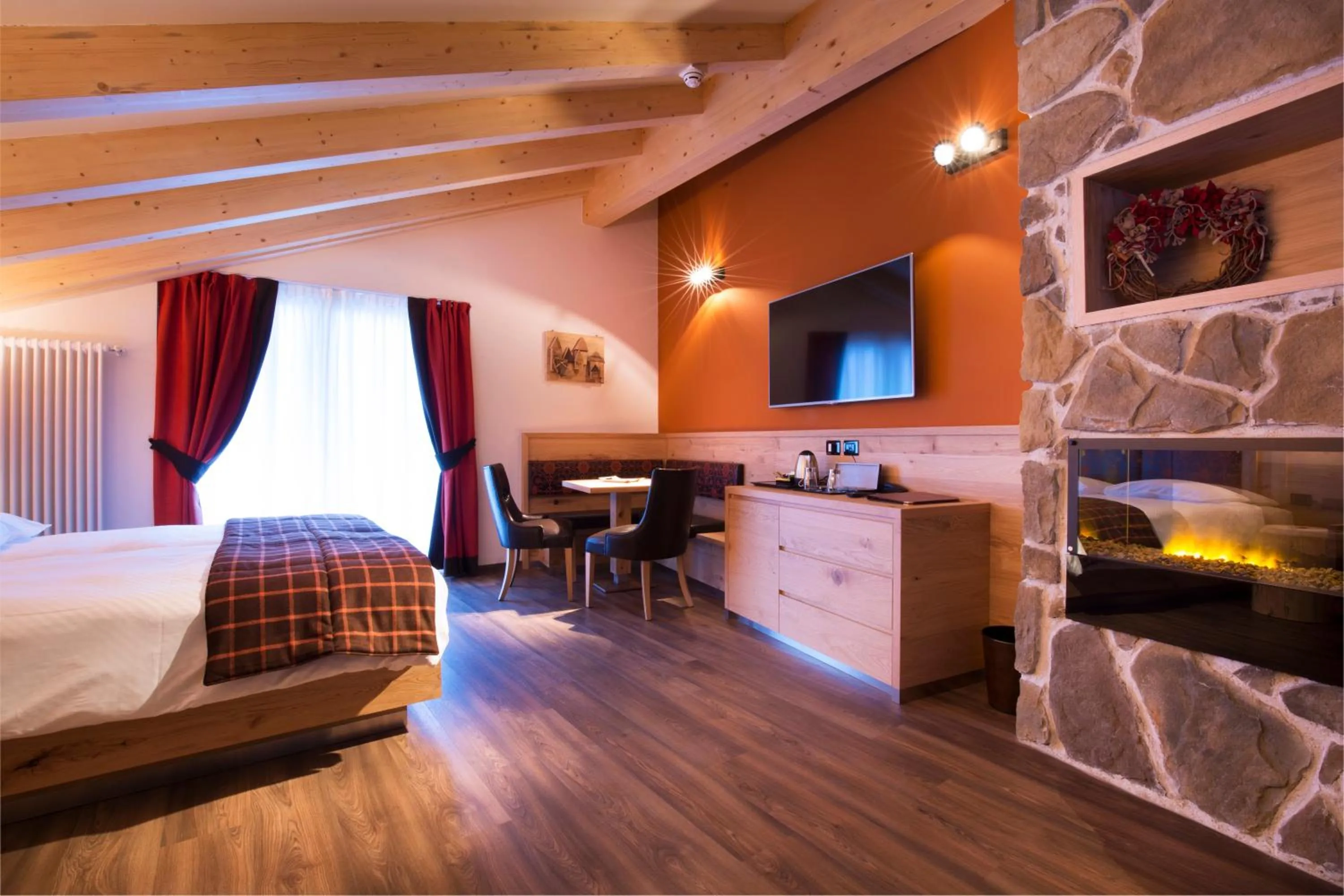 Bedroom, Bed in Chalet Marcora