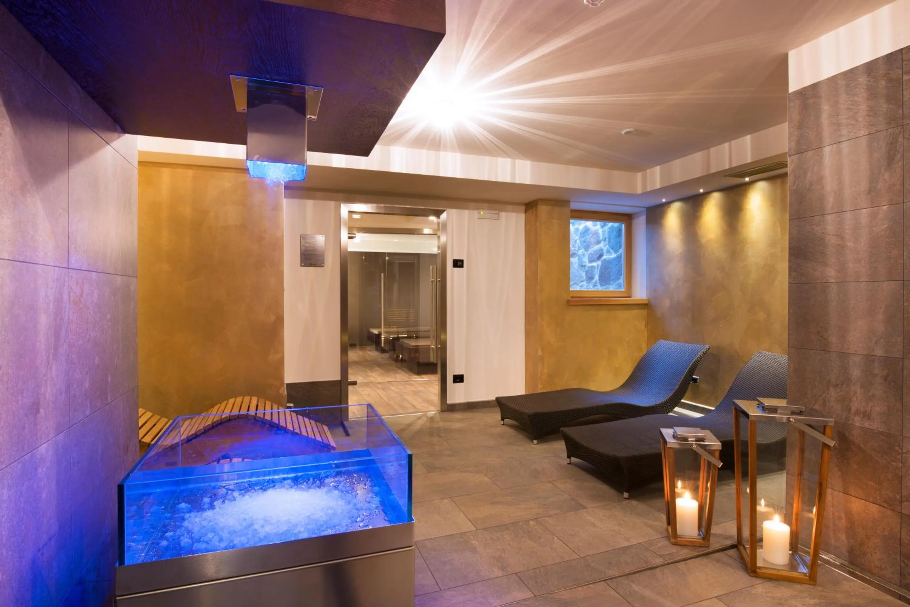 Sauna in Chalet Marcora