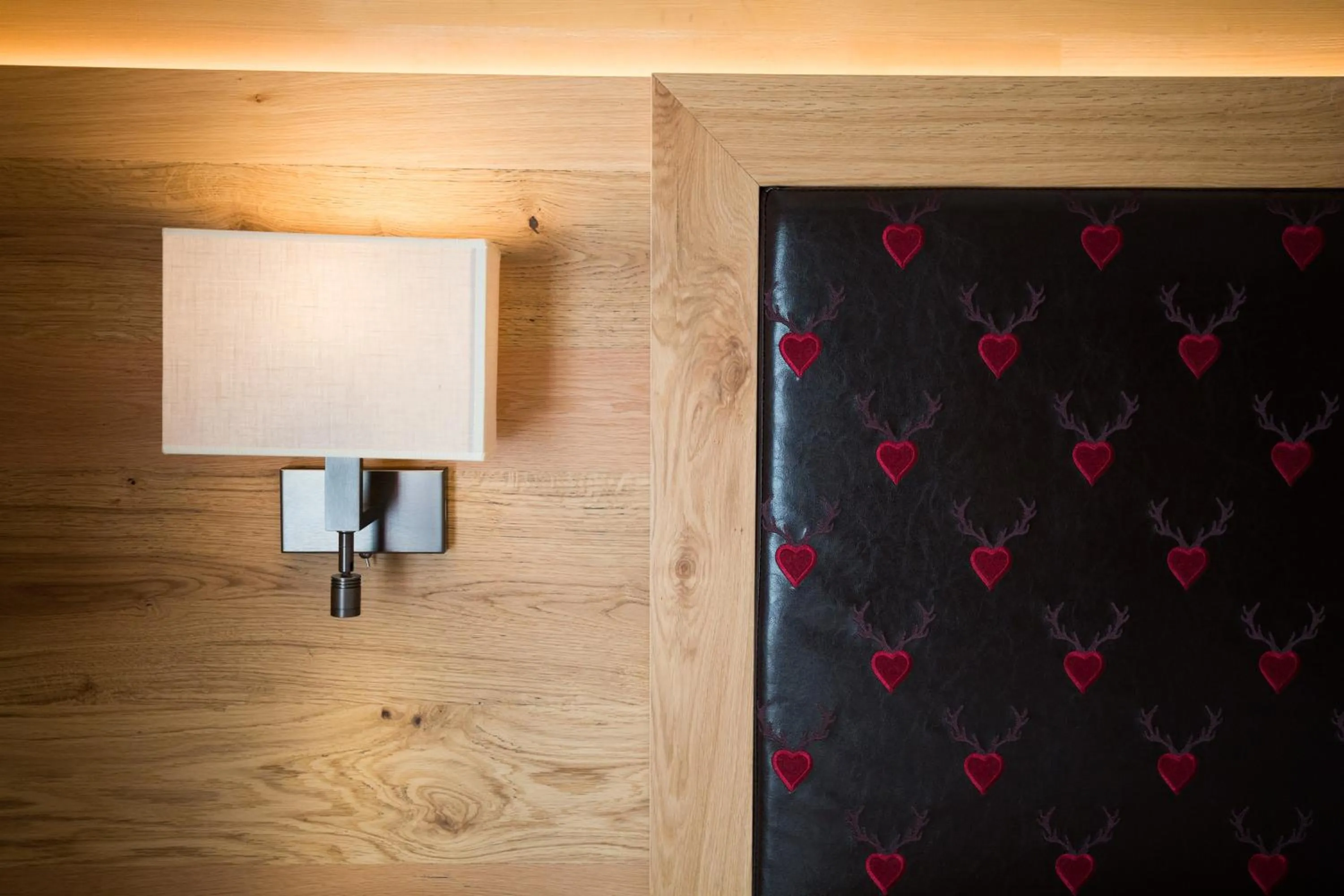 Decorative detail in Chalet Marcora