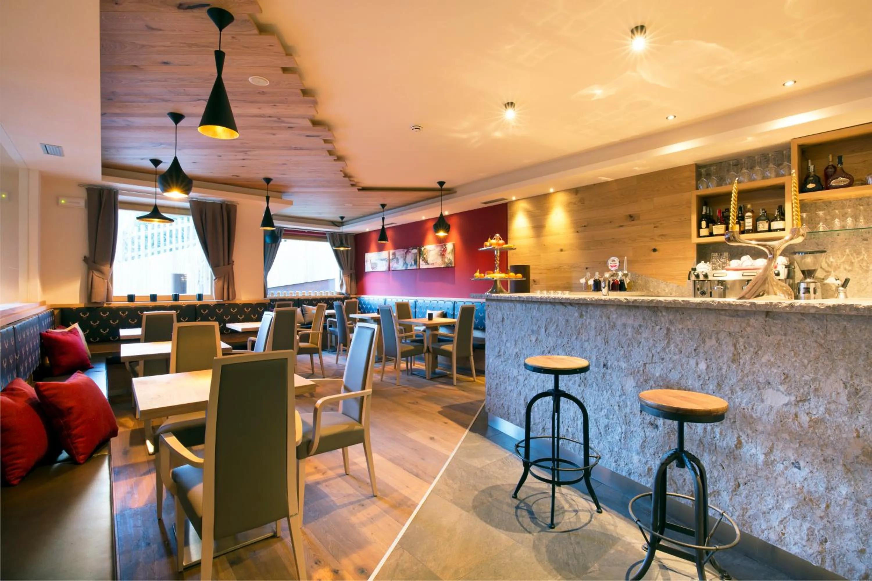 Lounge or bar in Chalet Marcora