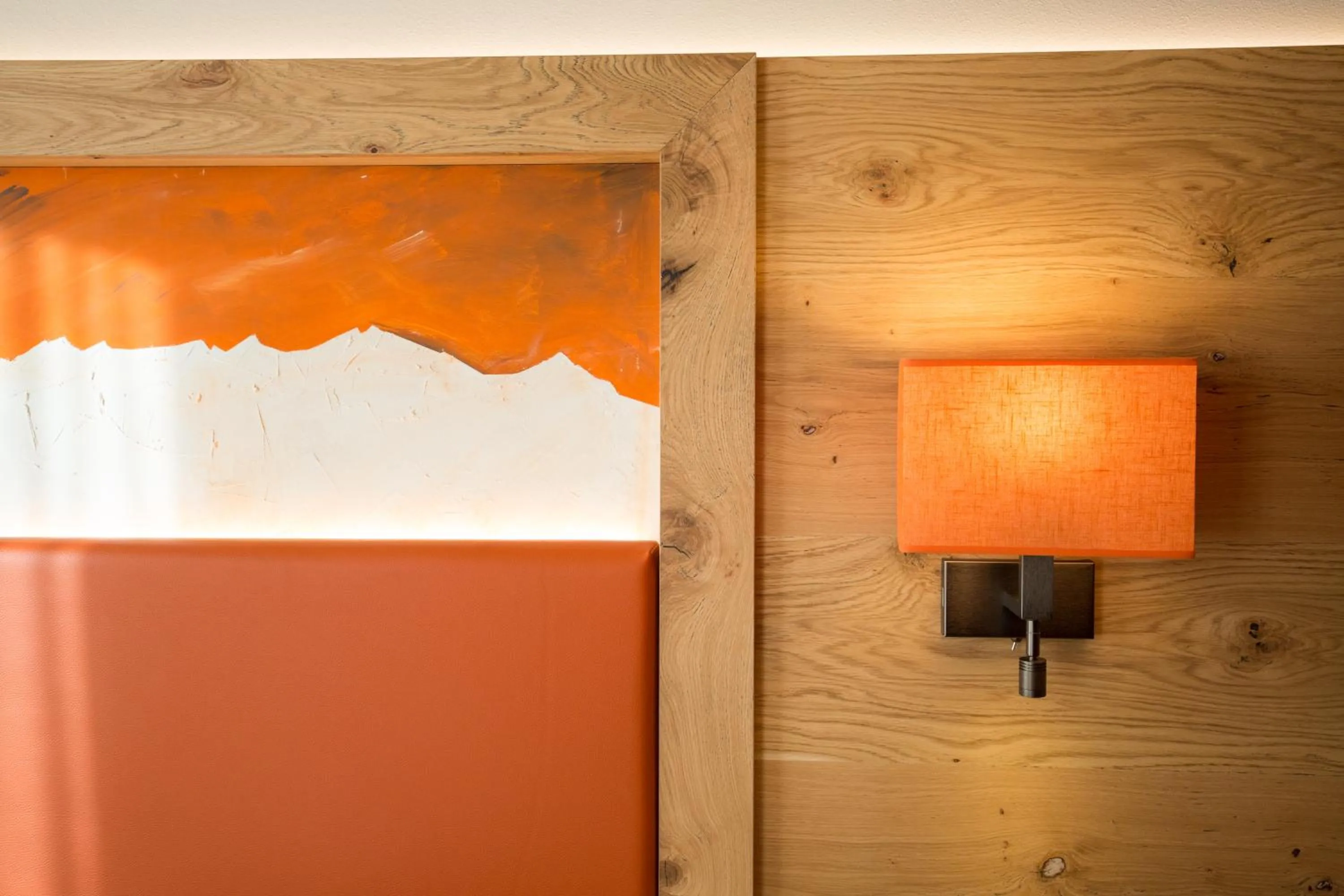 Decorative detail in Chalet Marcora