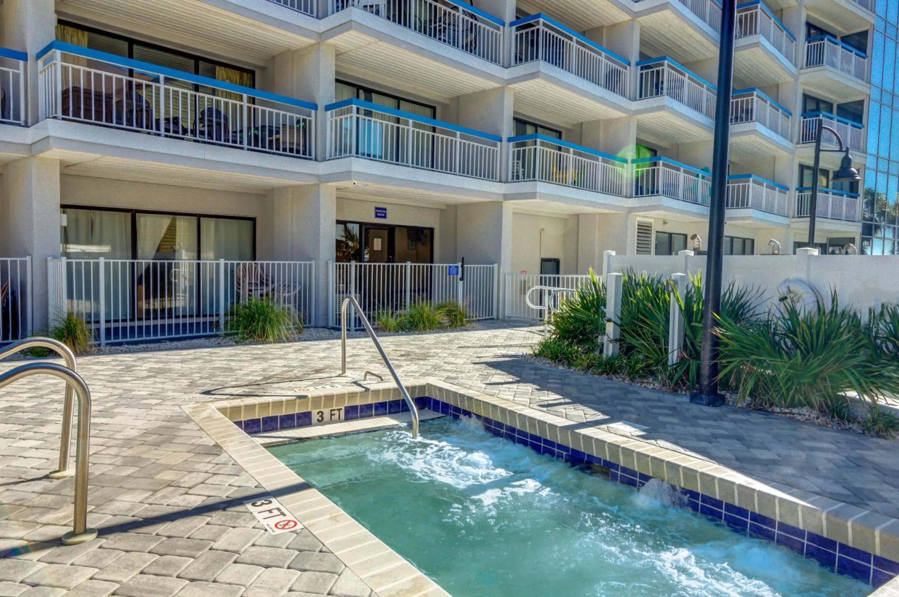 Hot Tub in Forest Dunes Resort