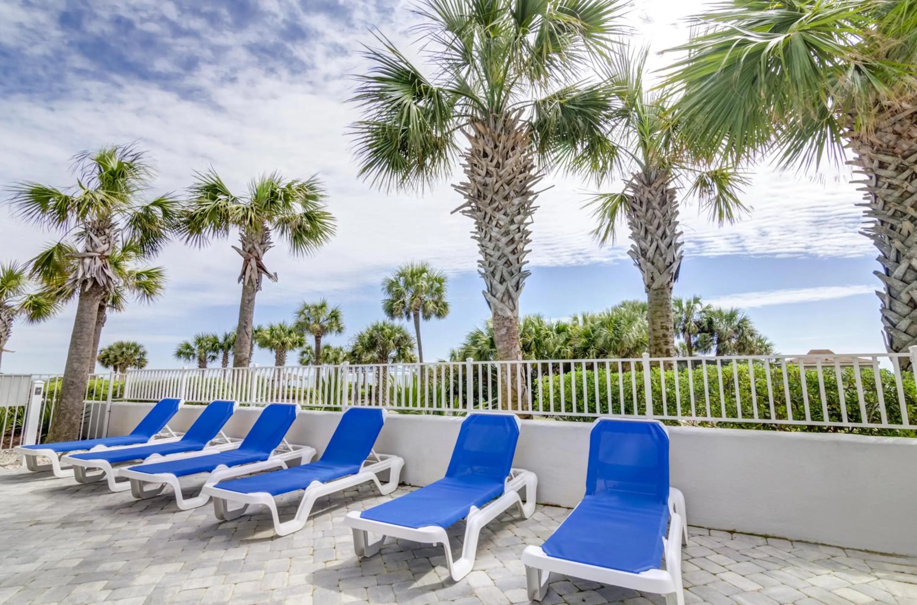 sunbed in Forest Dunes Resort