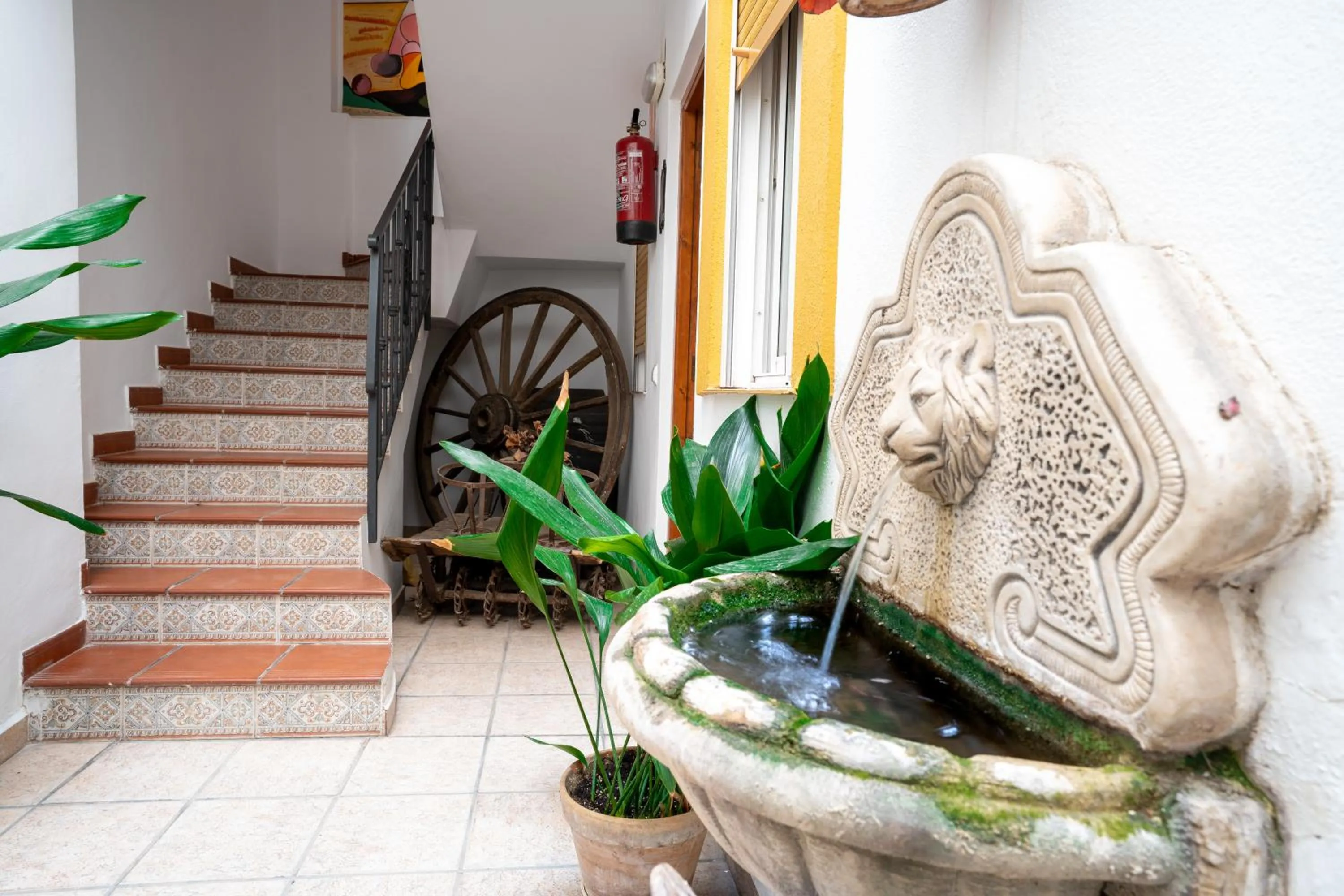 Inner courtyard view in APAR. SIERRAGUADALQUIVIR